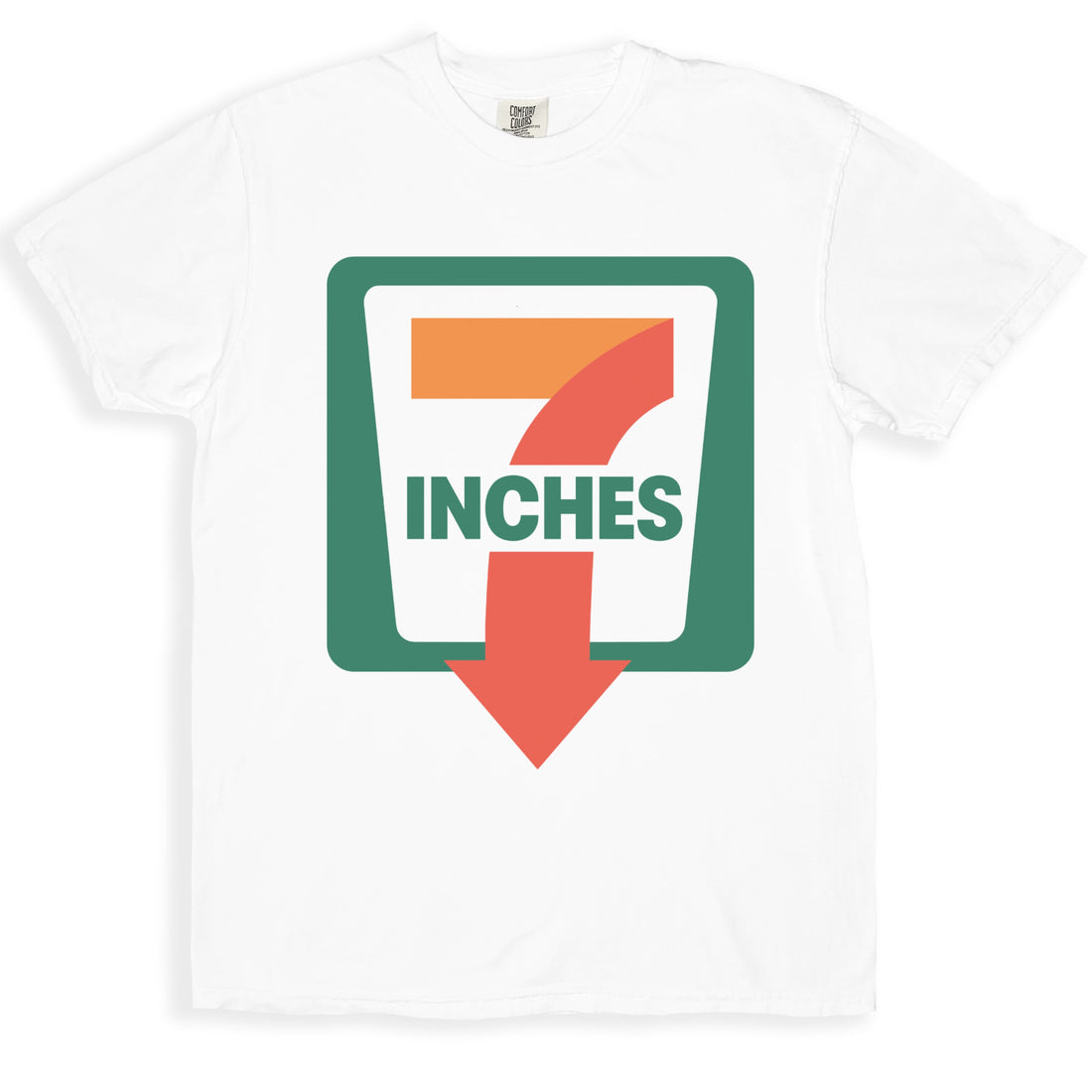 Trendy Streetwear Retro 7 Inches Graphic T-Shirt product