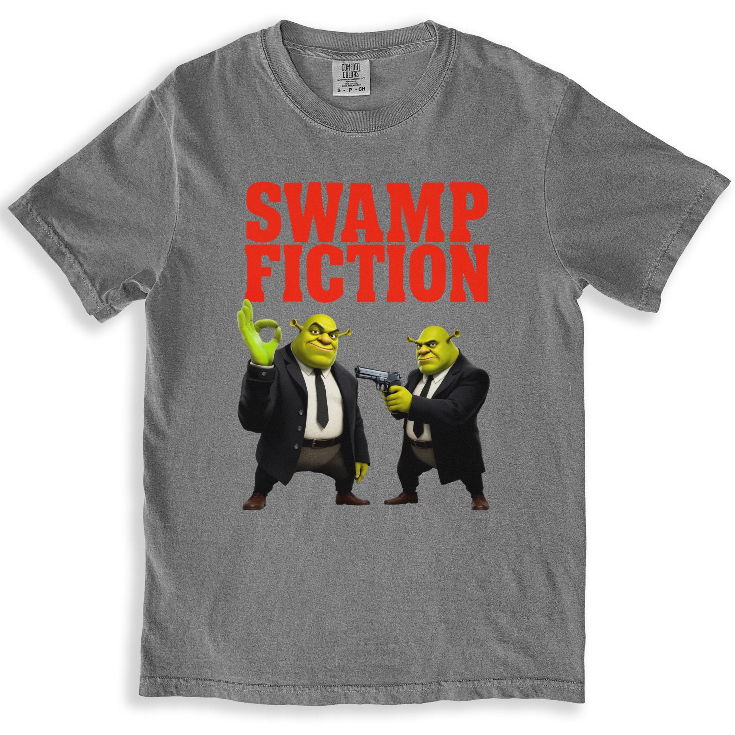 Swamp Fiction Parody Graphic T-Shirt product type