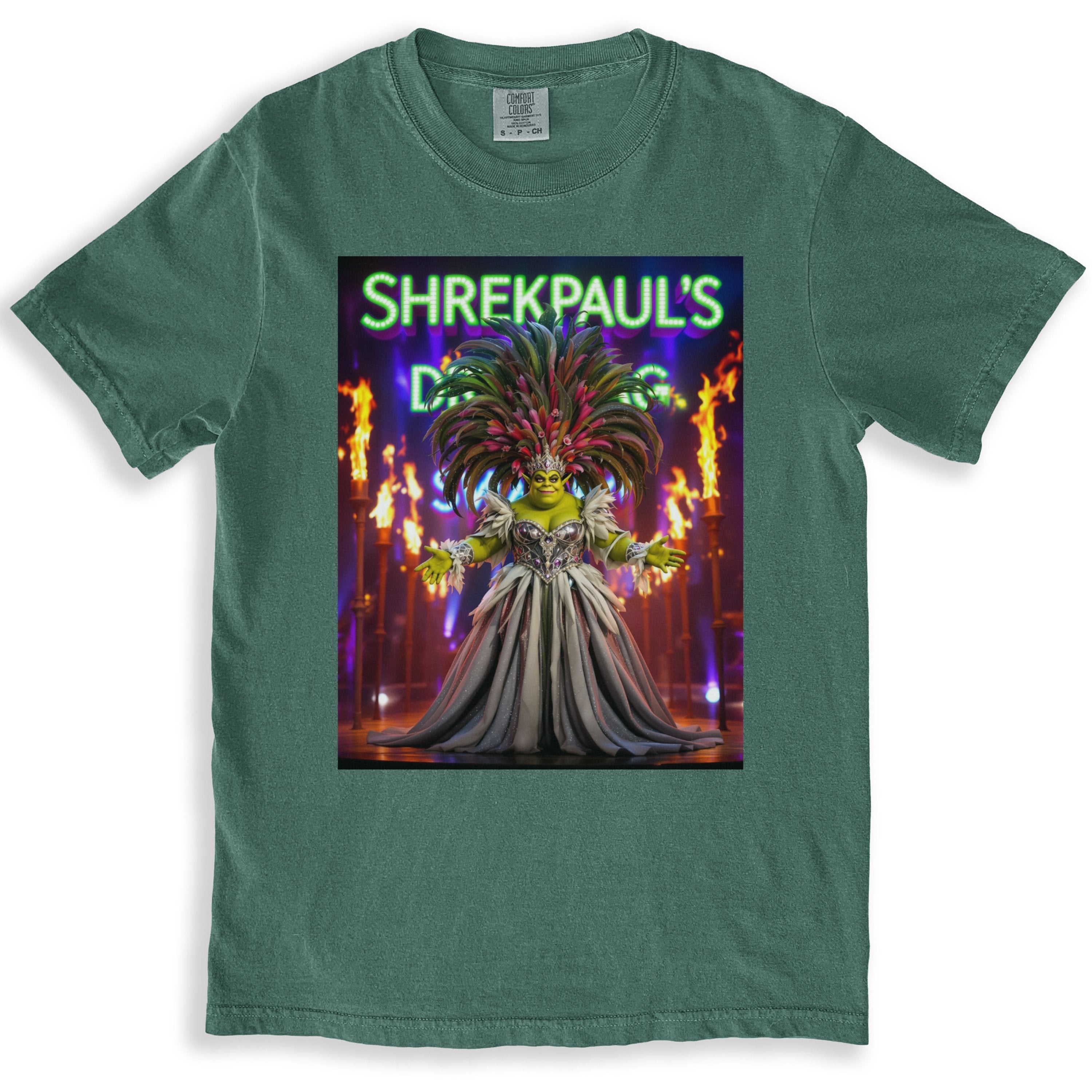 Shrekpaul's Flamboyant Costume Graphic T-shirt product type