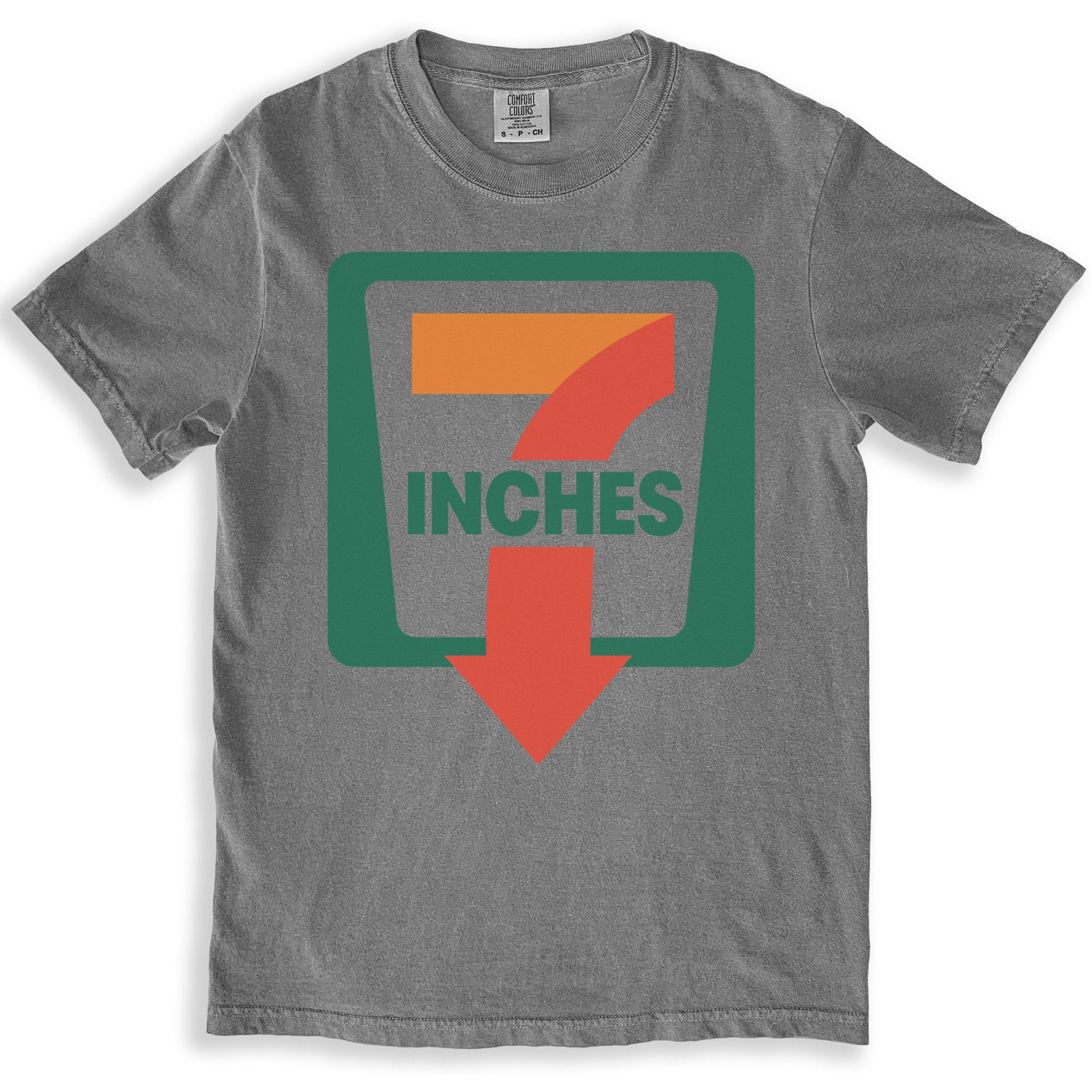 Retro 7 Inches Graphic Design T-shirt product
