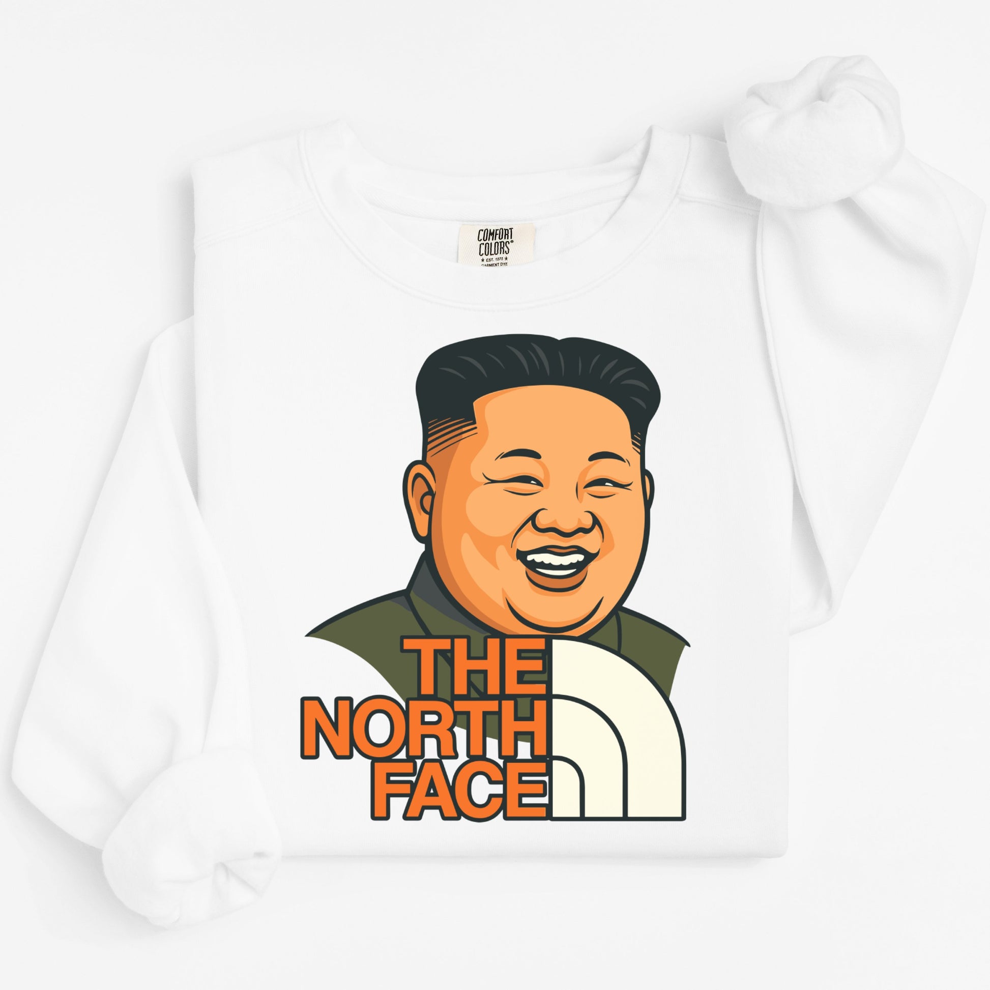 The North Face Kim Jong Un Funny Sweatshirt product type