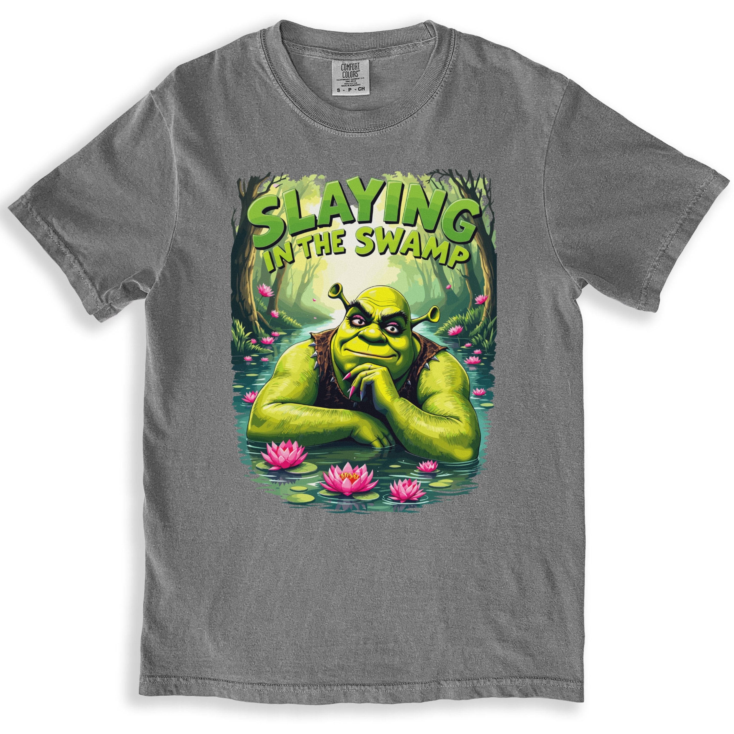 Slaying in the Swamp Graphic Print Tee Shirt product type