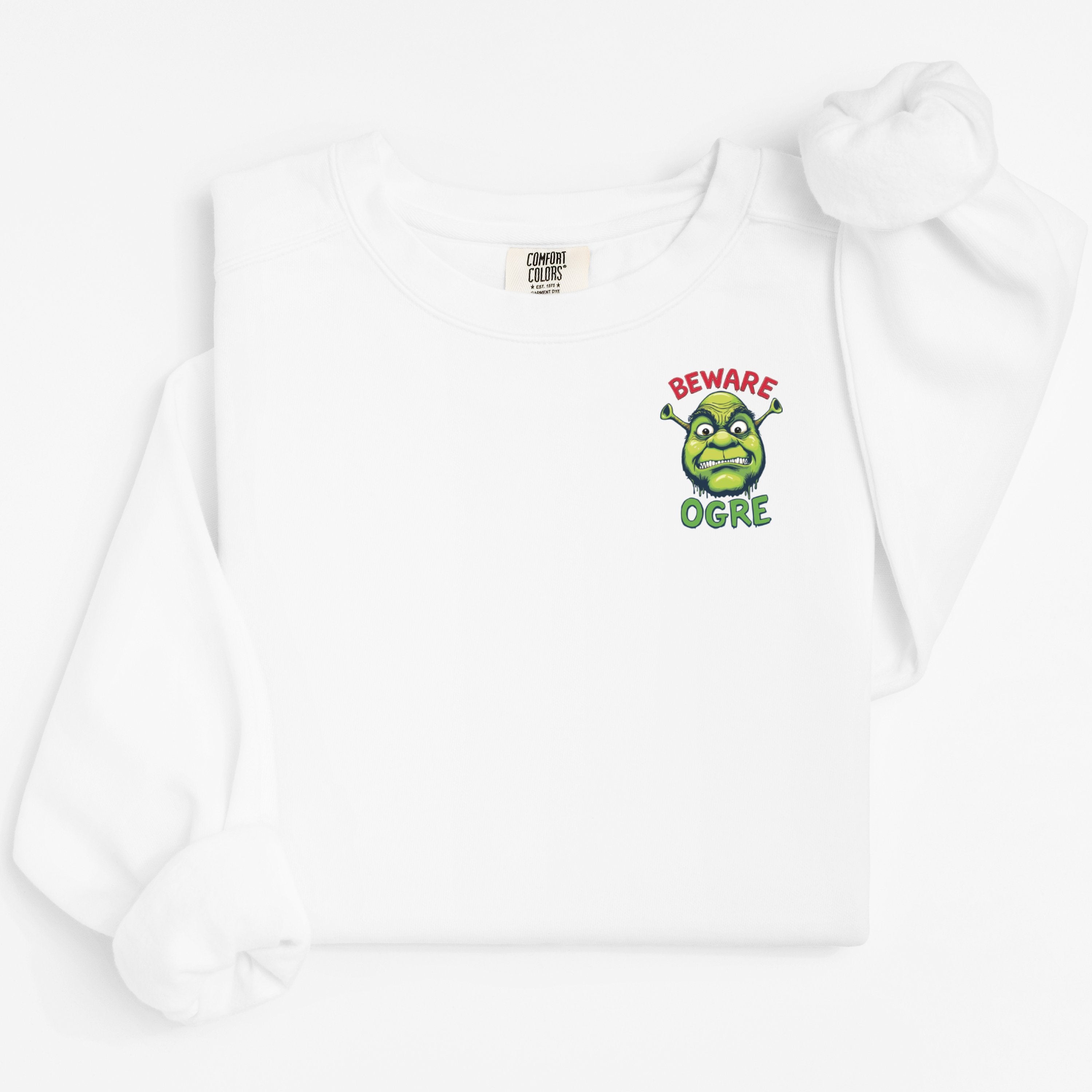 Beware Ogre Graphic Sleeve Crewneck product