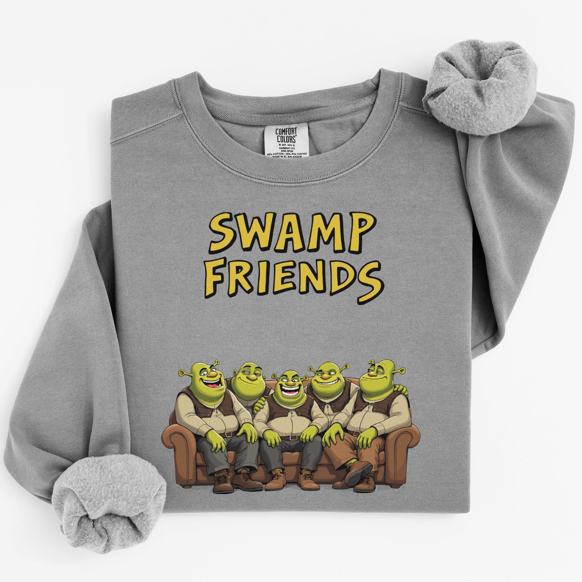 Swamp Friends Graphic Long Sleeve Sweatshirt product