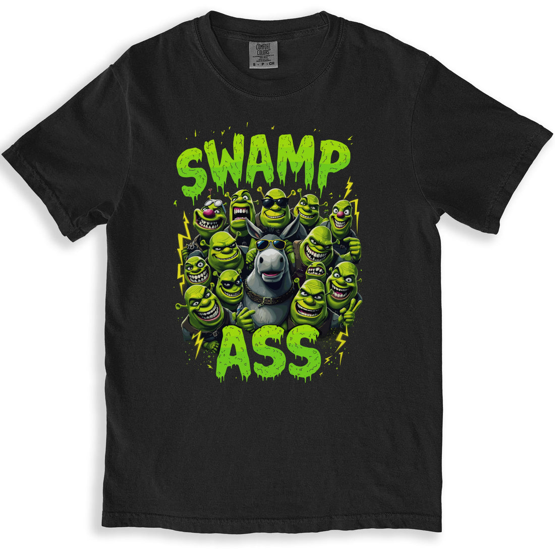 Swamp Ass Graphic Fun Humorous Swamp Character Shirt product