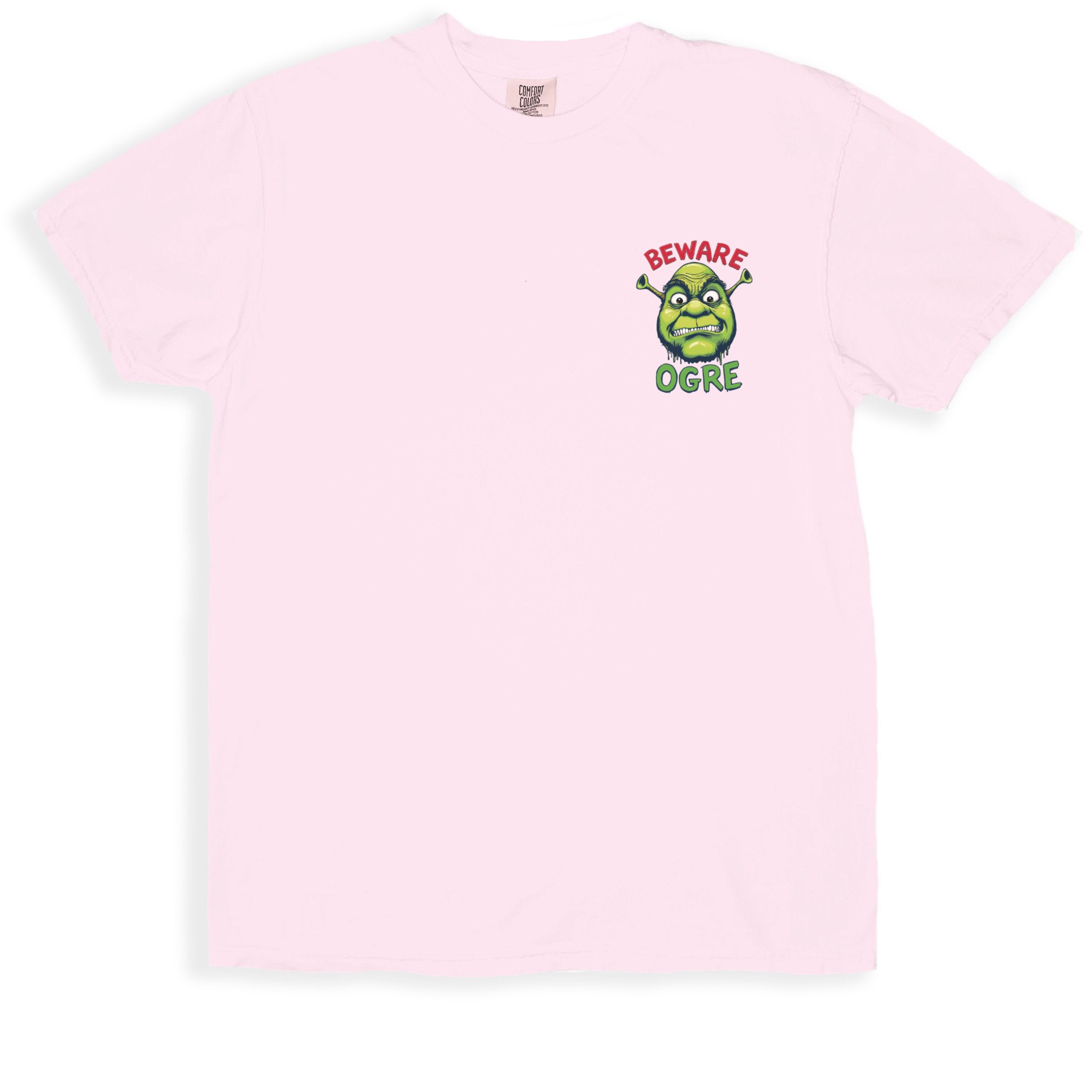 Beware Ogre Fun Graphic Tee Shirt product
