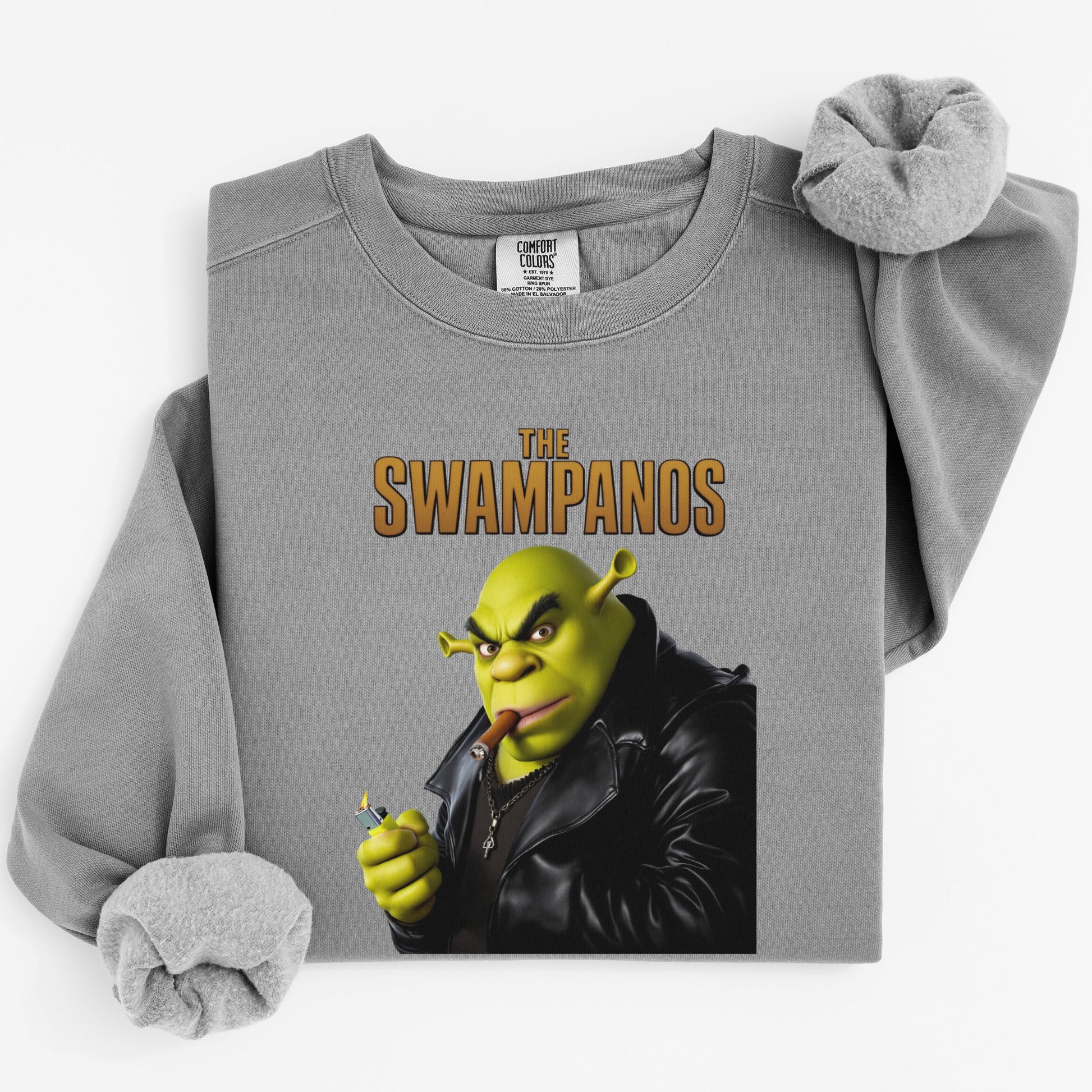 The Swampanos Shrek Inspired Graphic Sweatshirt product type