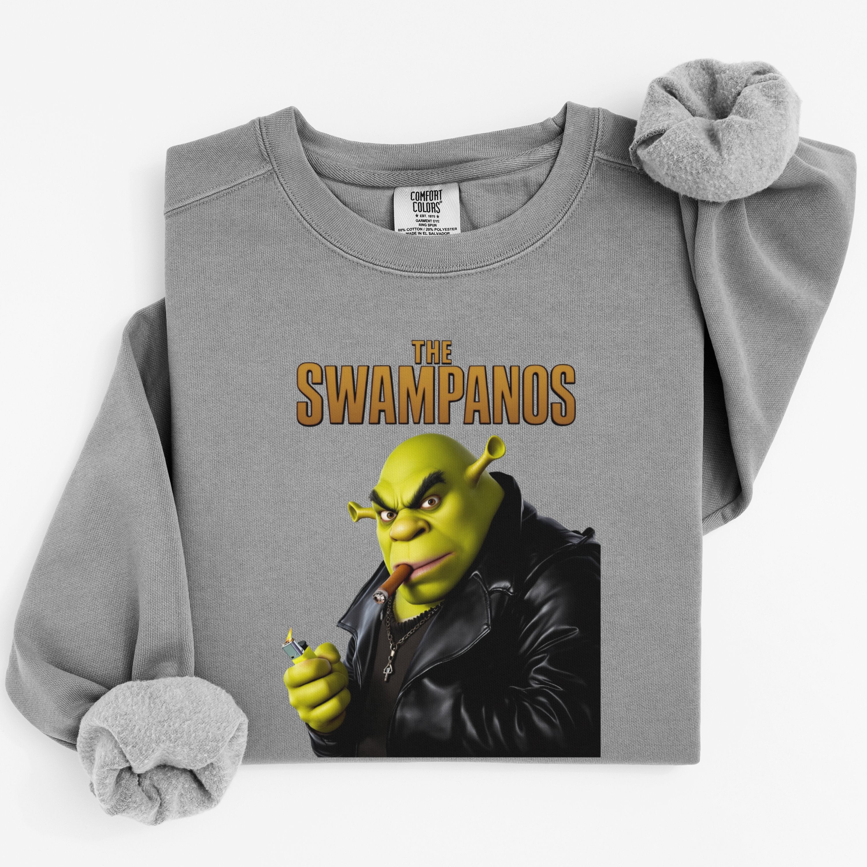 The Swampanos Shrek Inspired Graphic Sweatshirt product type