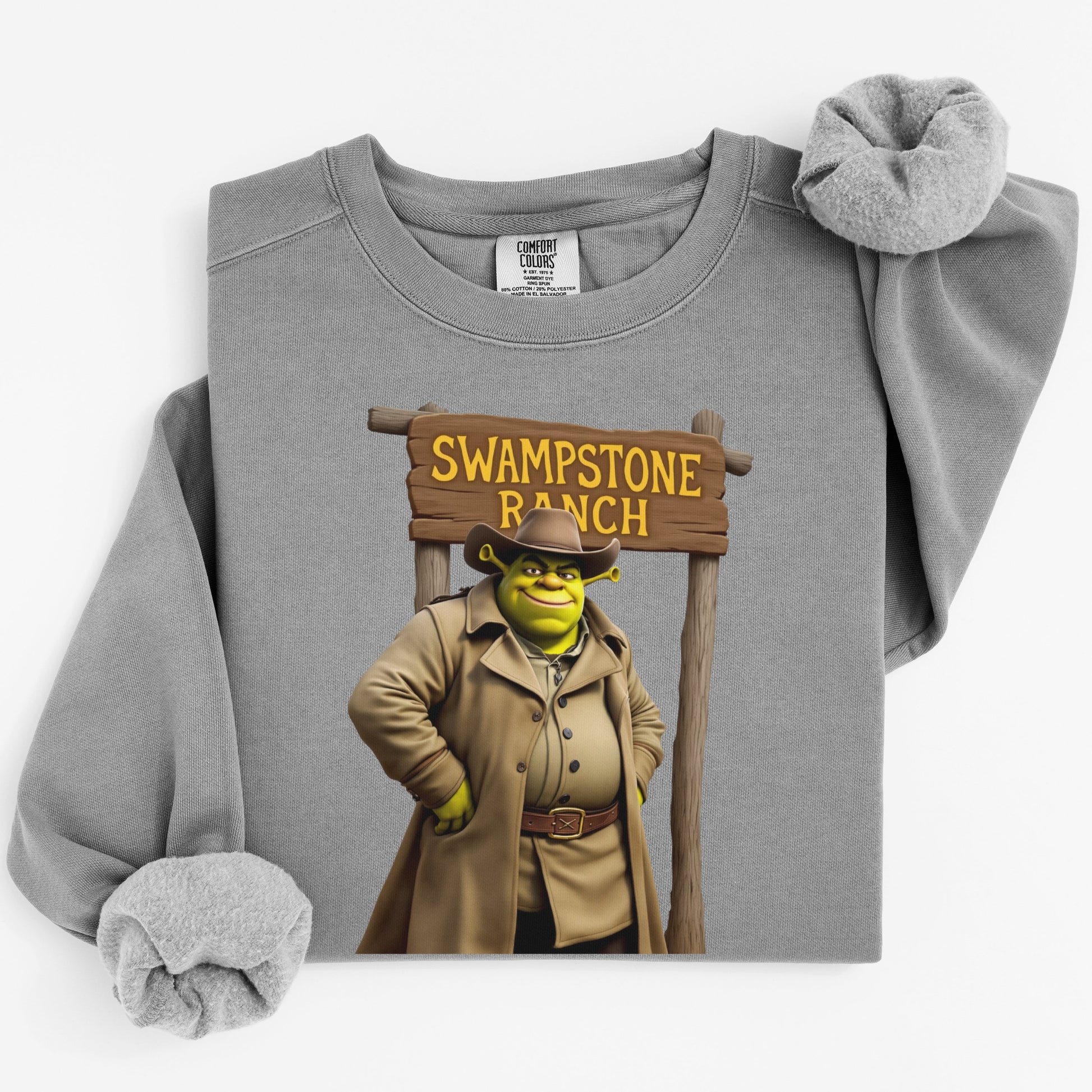 Swampstone Ranch Gray Long Sleeve Shirt product
