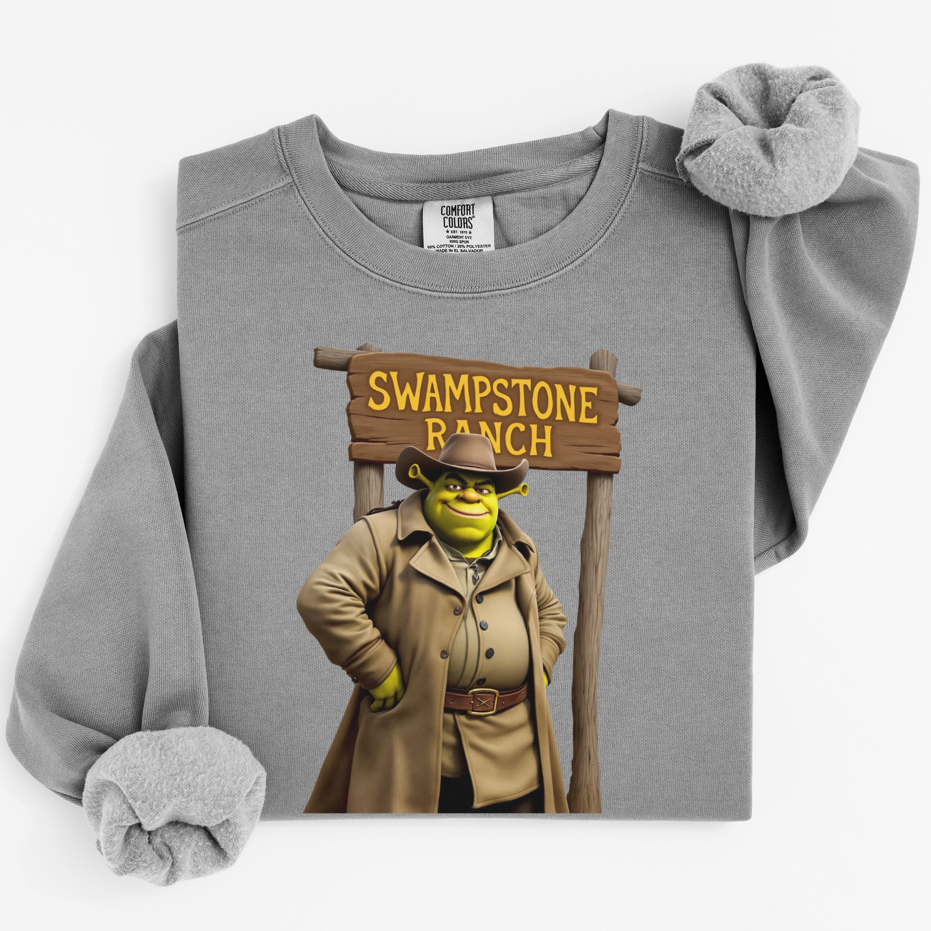 Swampstone Ranch Gray Long Sleeve Shirt product