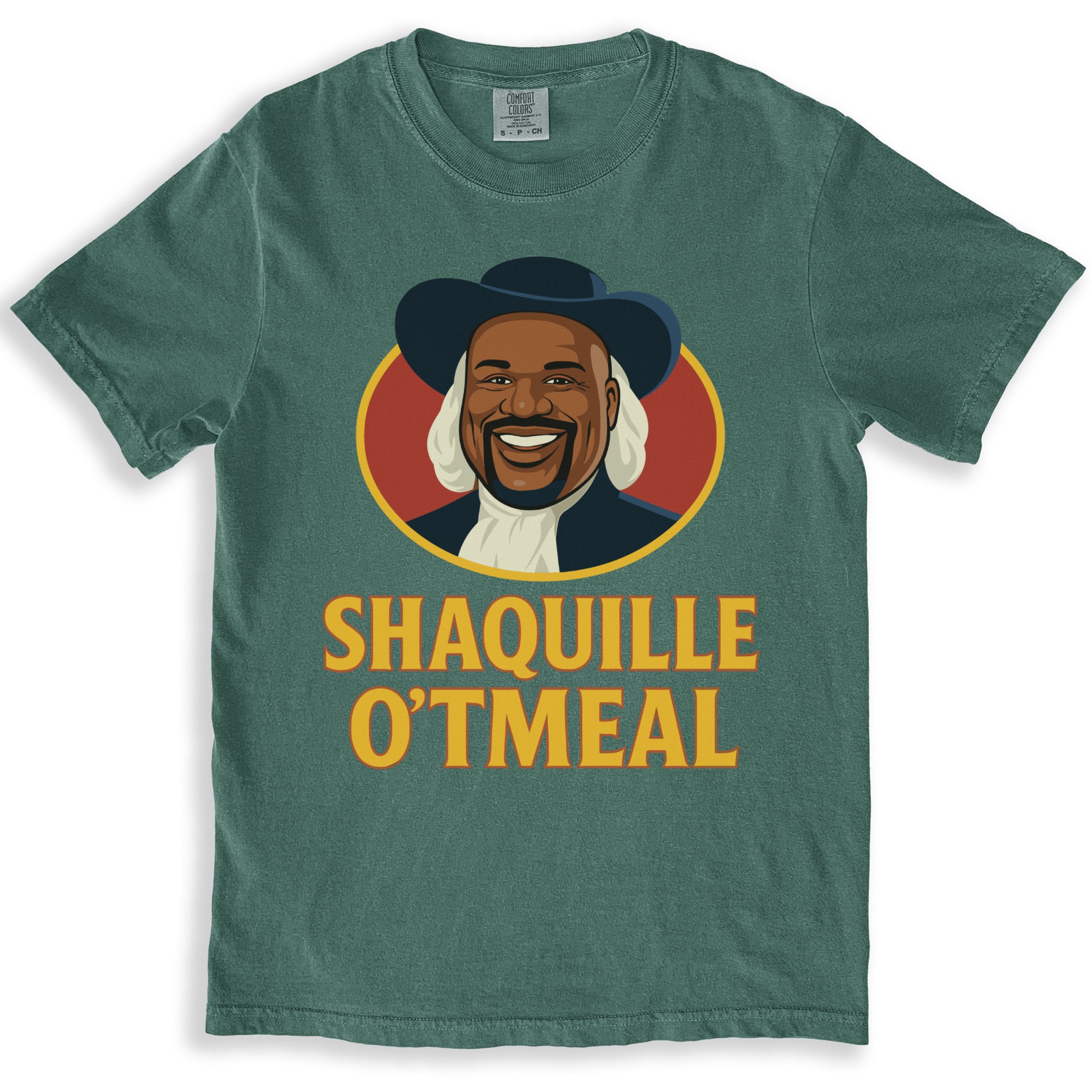 Shaquille O'Tmeal Funny Graphic Tee Shirt product