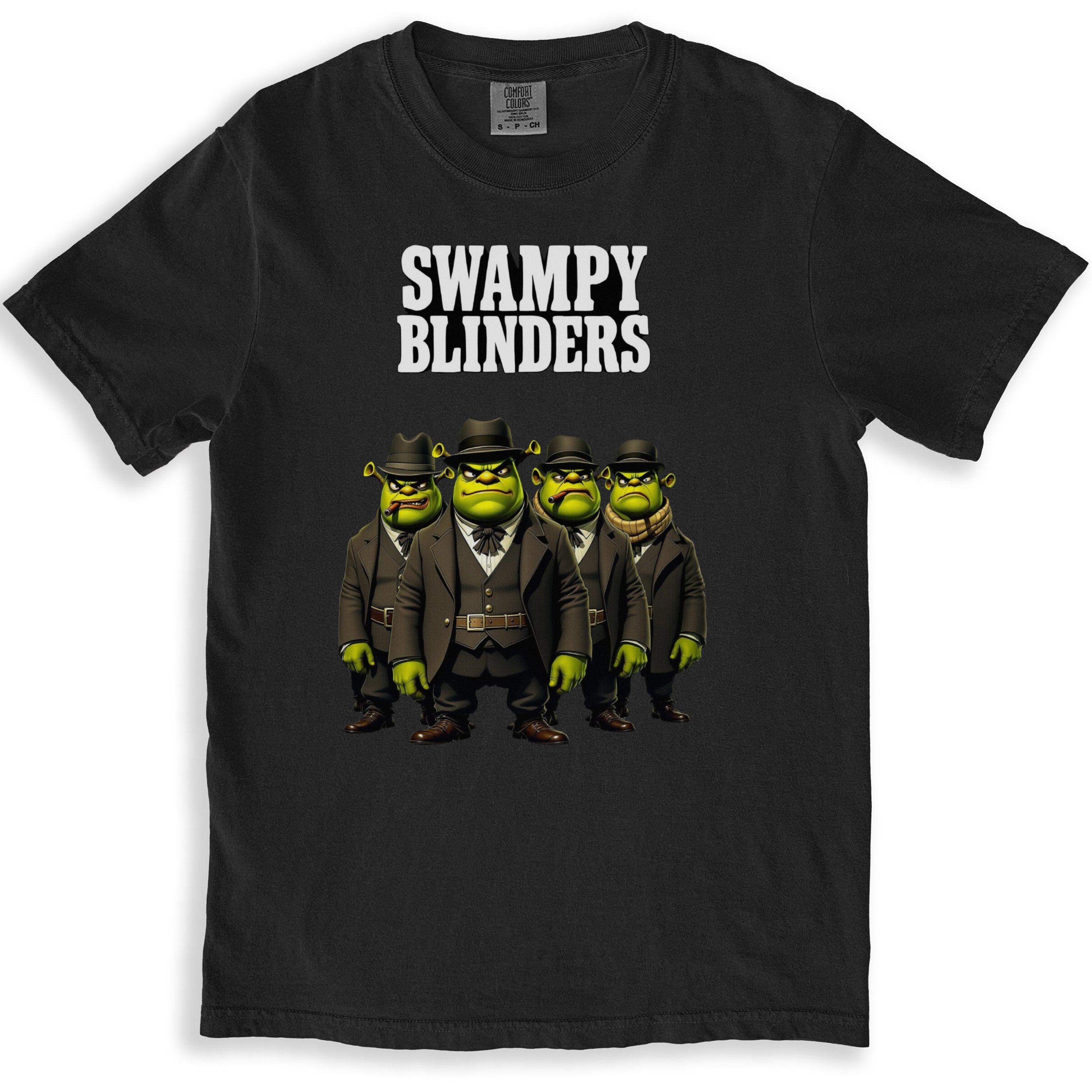 Swampy Blinders Graphic Tee Shirt Novelty Unisex product