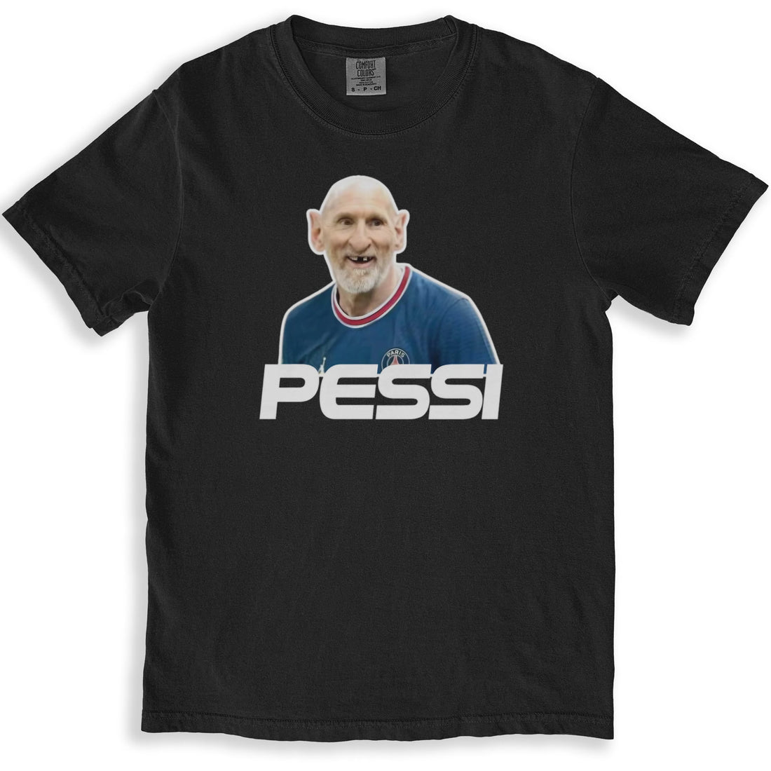 Humorous Design Pessi Iconic Print T-Shirt product type