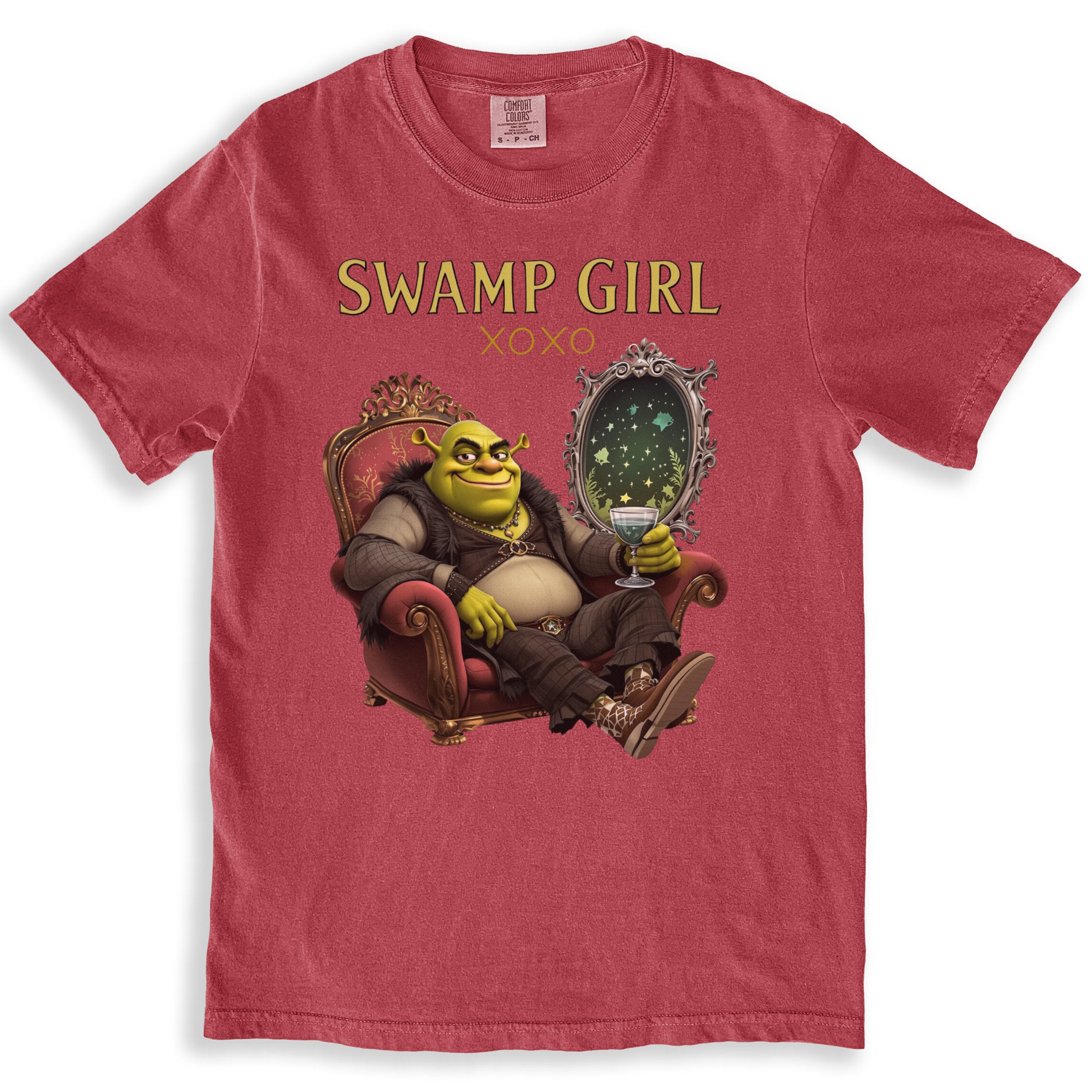 Swamp Girl XOXO Relaxed Fit Graphic T-Shirts