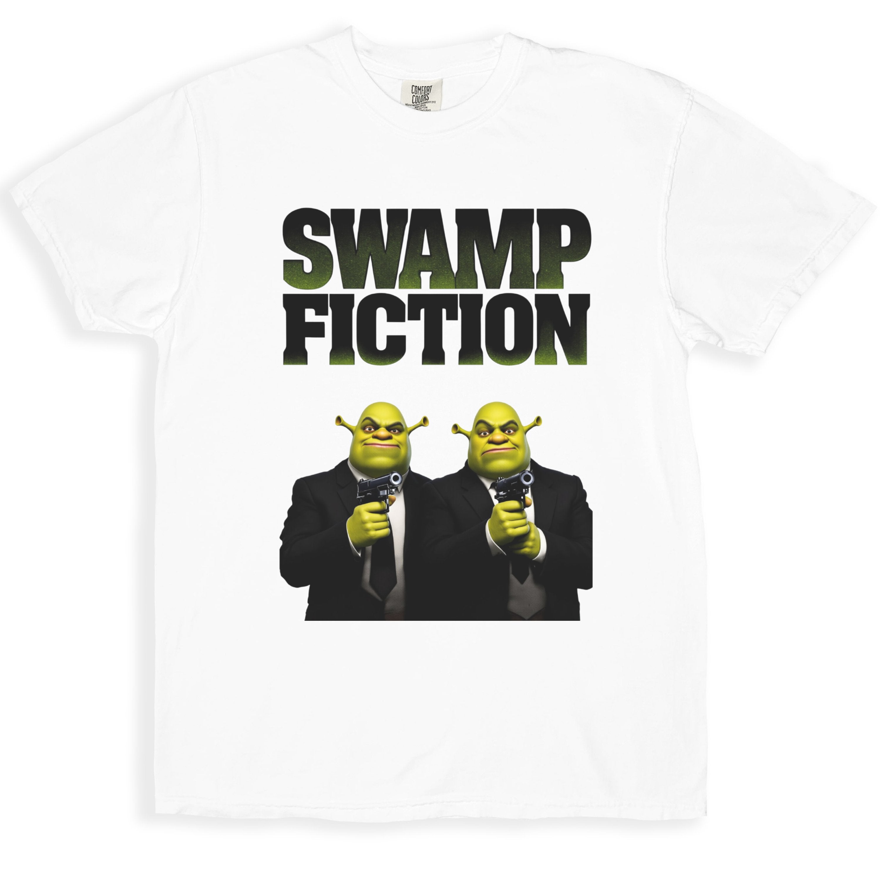 Swamp Fiction Graphic Tee Shirt Funny Meme product