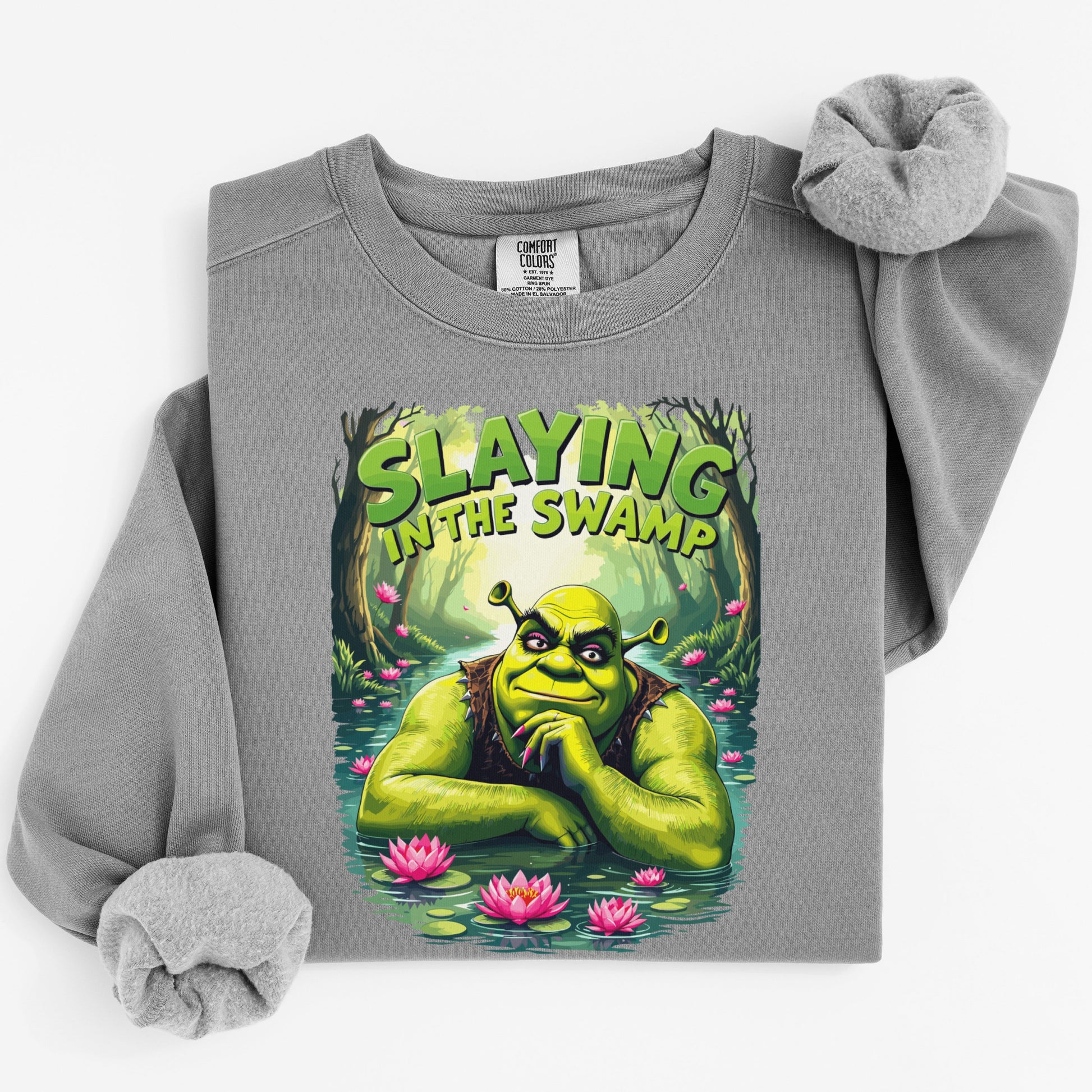 Slaying in the Swamp Graphic Crewneck Sweatshirt product type
