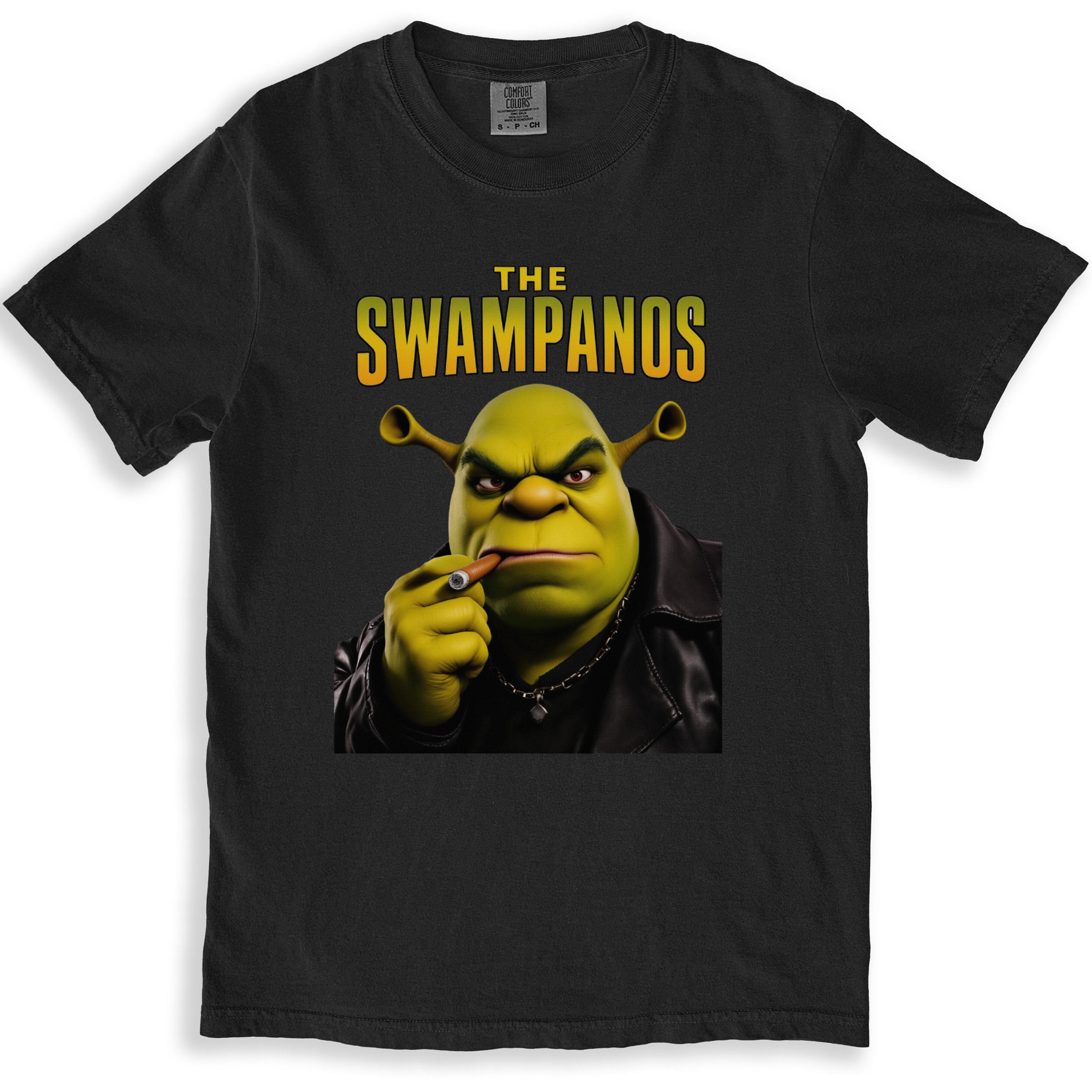 The Swampanos Graphic Tee Featuring Icon Shrek product type