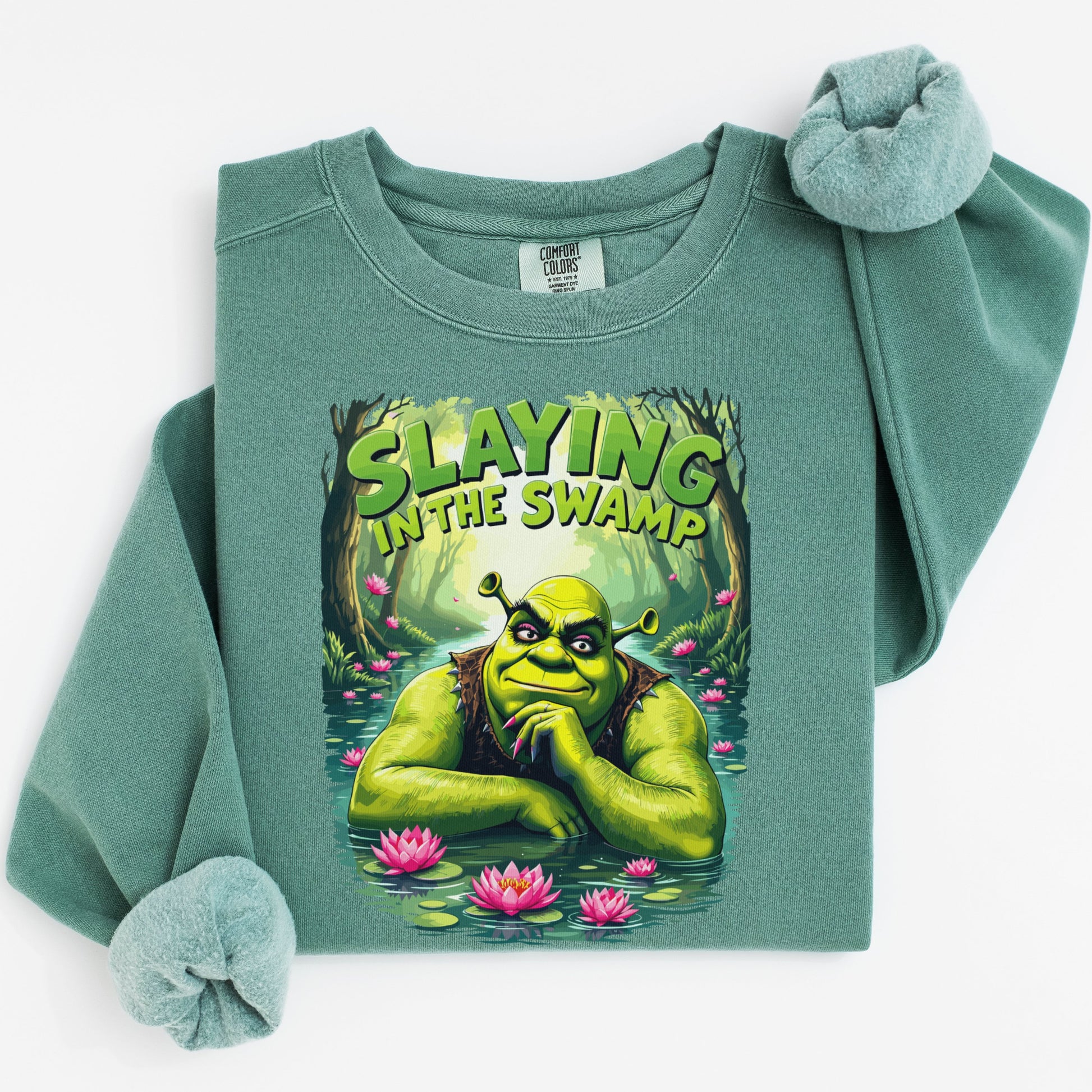 Slaying in the Swamp Graphic Sweatshirt product