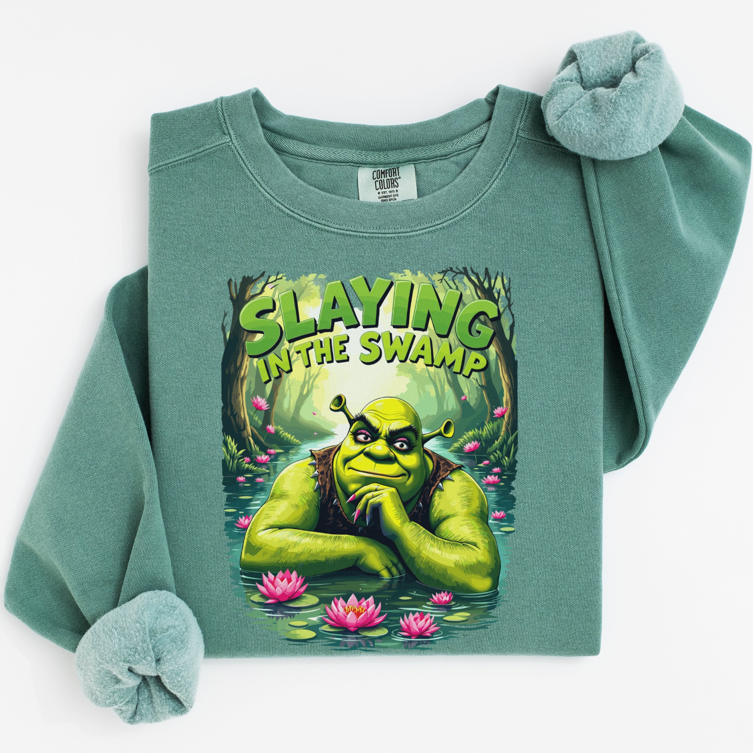 Slaying in the Swamp Graphic Sweatshirt product