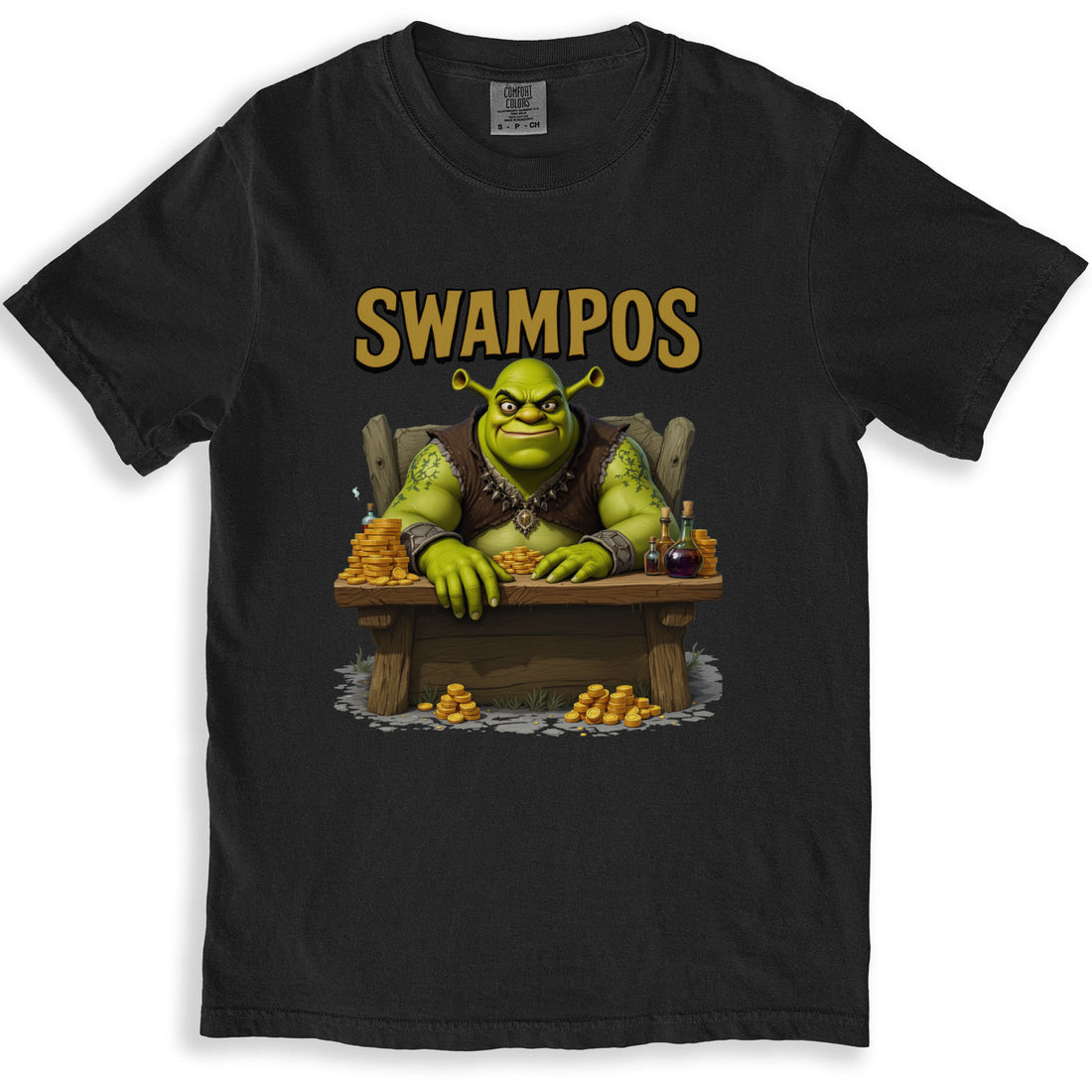 SWAMPOS Graphic Print Casual Wear Tee product