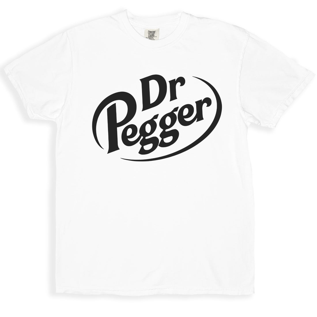 Dr Pegger Logo Graphic Printed Design T-Shirt Product