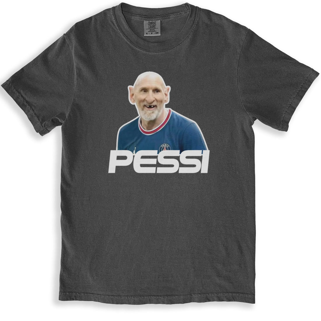 Humorous Design Pessi Iconic Print T-Shirt product type