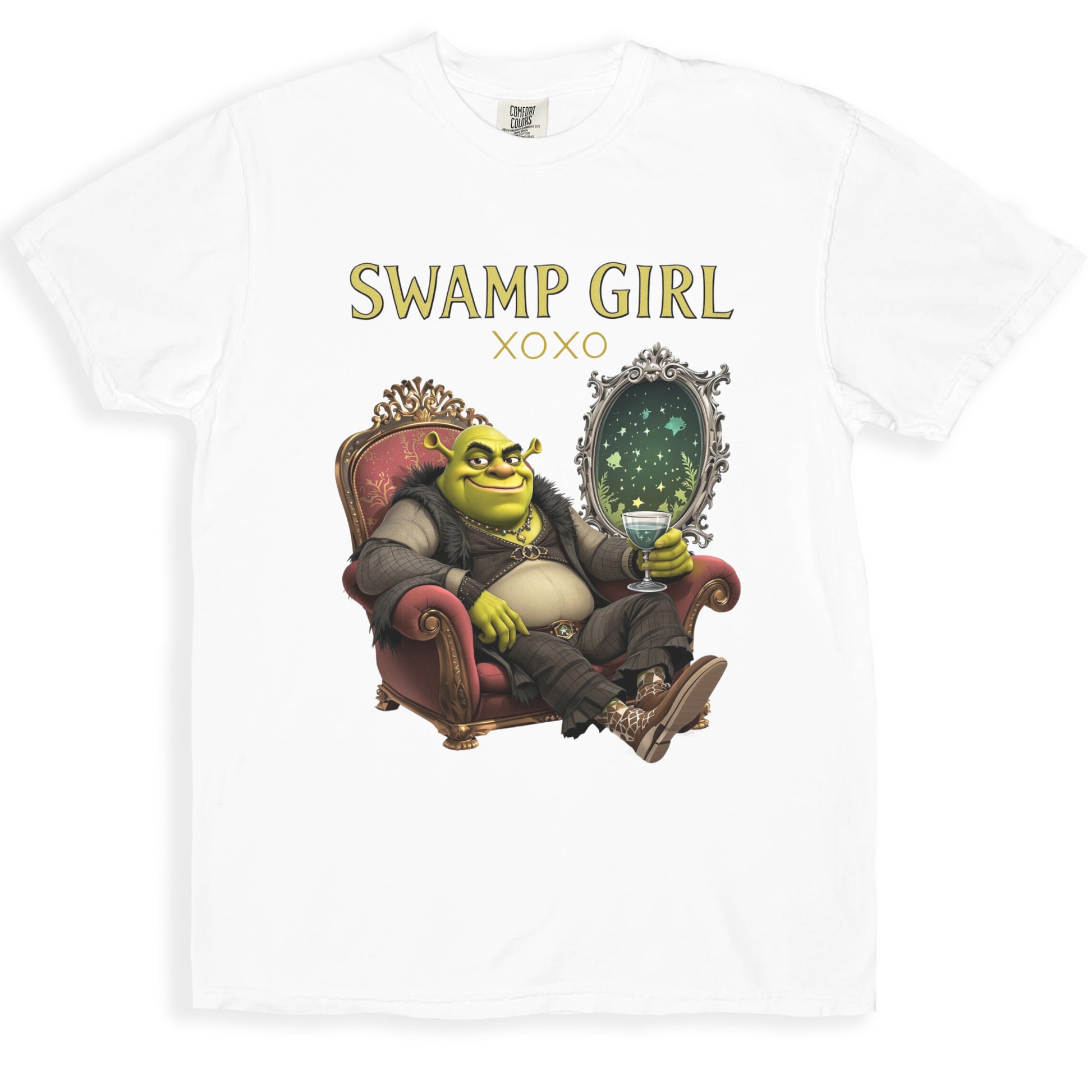 Swamp Girl XOXO Graphic Tee Novelty Shirt product type