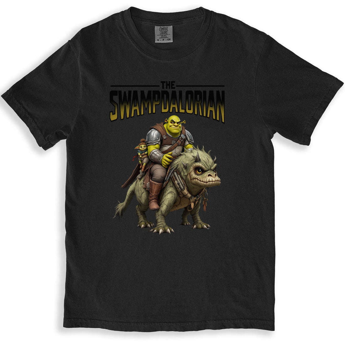 The Swampdalorian Graphic Tee Pop Culture Shirt product type