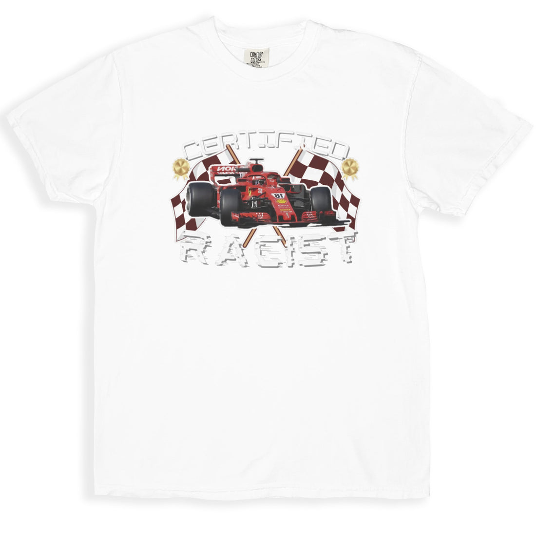 Certified Racing Graphic Driver Tee Shirt product type