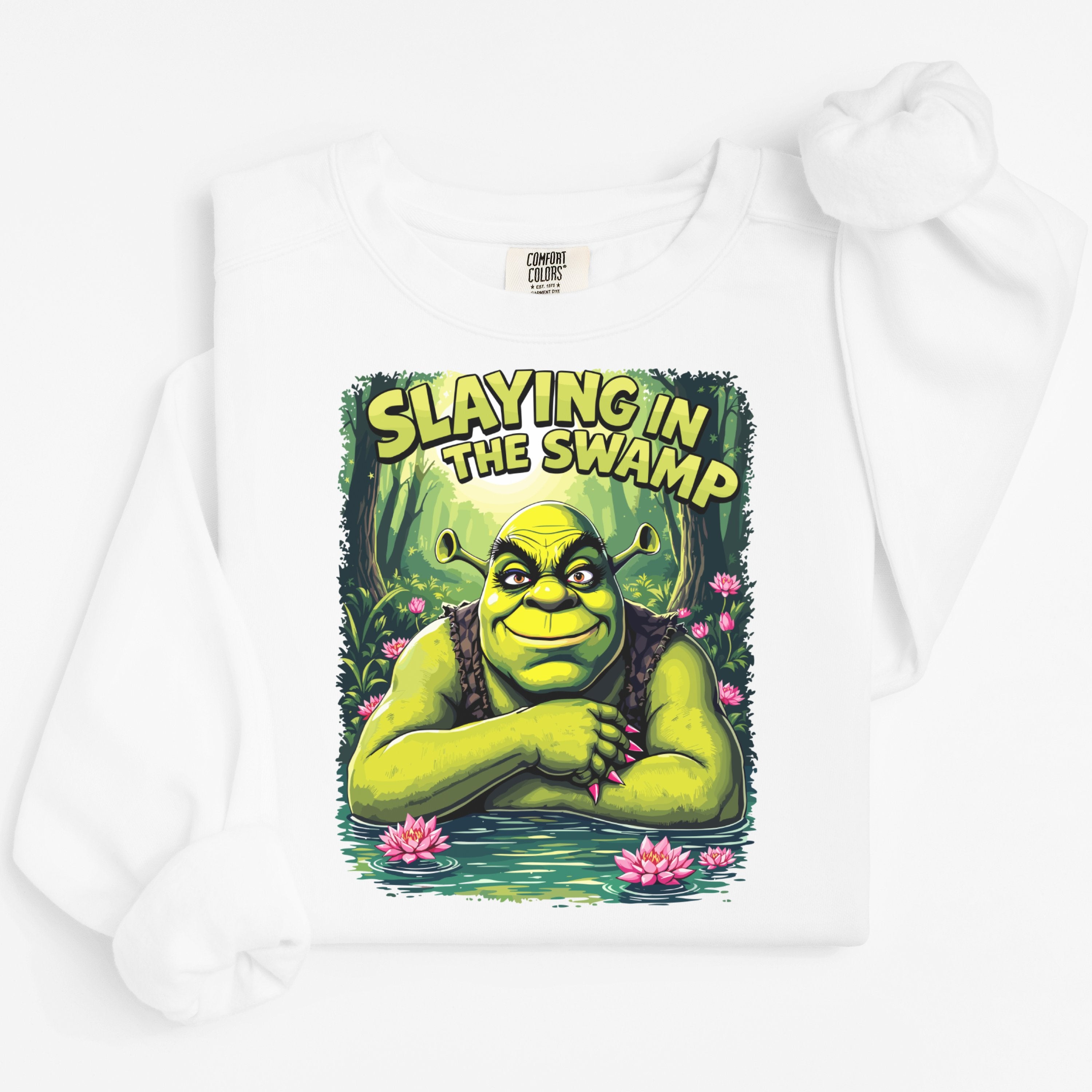 Slaying in the Swamp Graphic Sweatshirt product