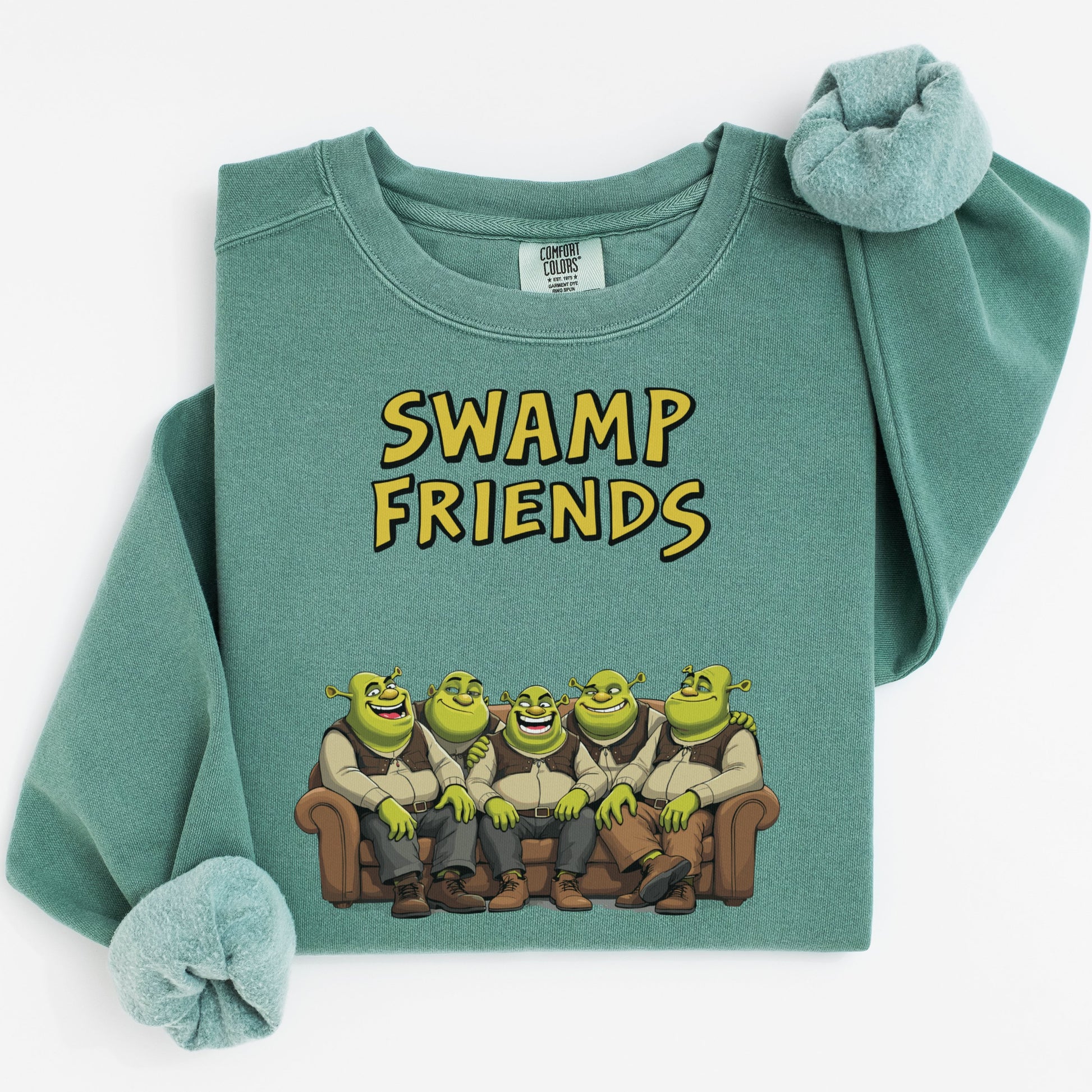 Swamp Friends Graphic Novelty Sweatshirt product