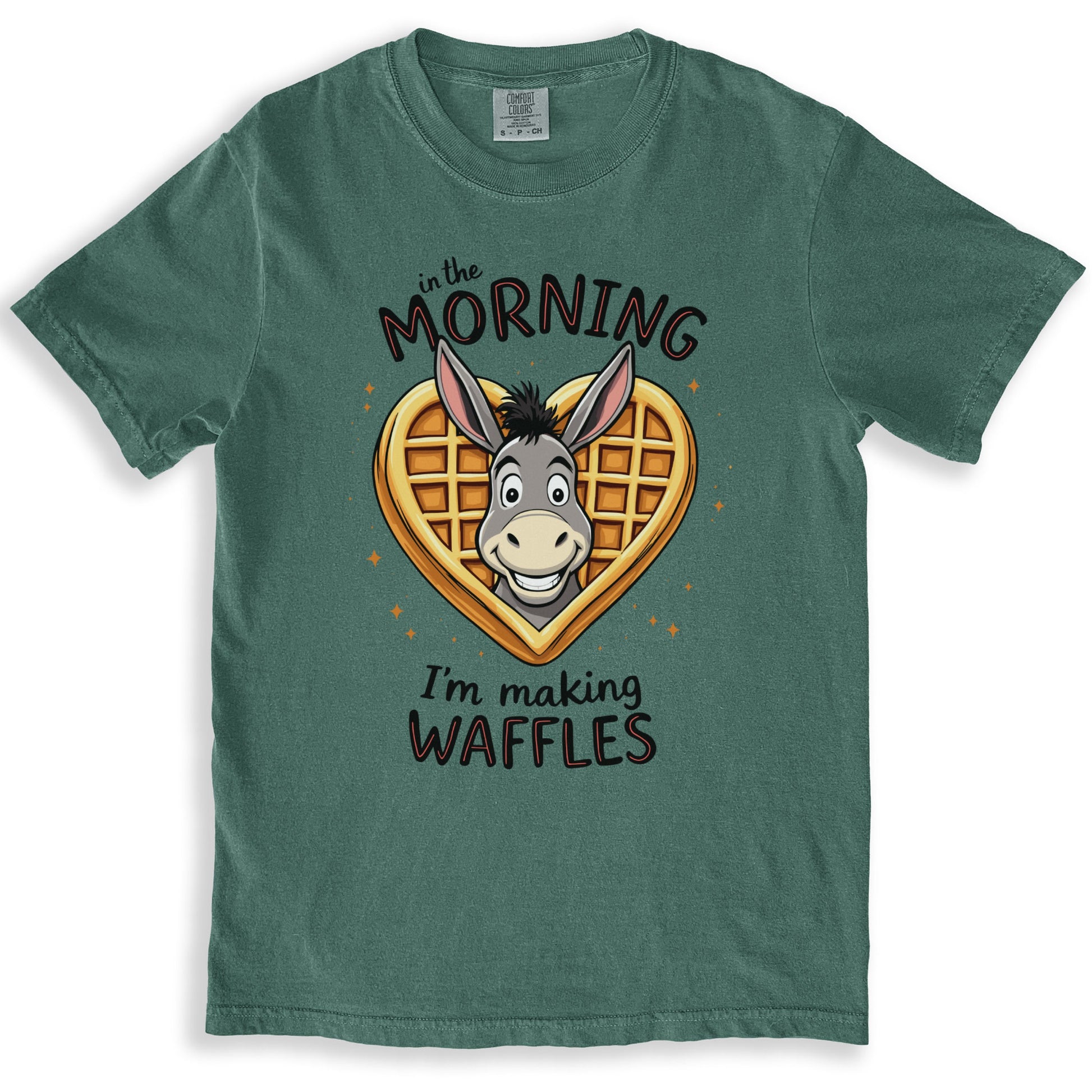 In the morning I'm making waffles T-shirt product