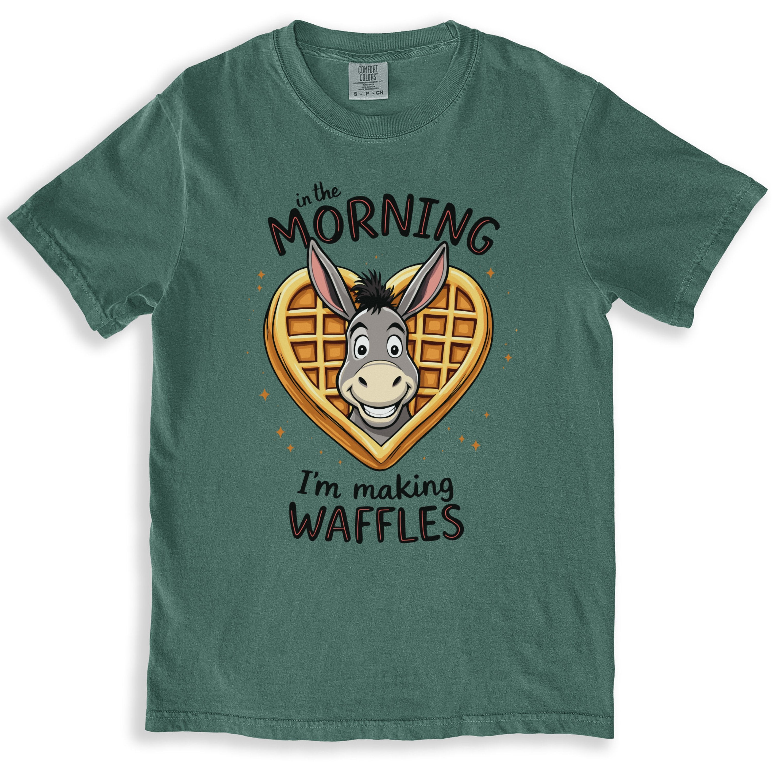 In the morning I'm making waffles T-shirt product