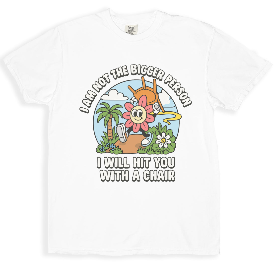 Sarcastic Cartoon Character Graphic Funny T-Shirt product