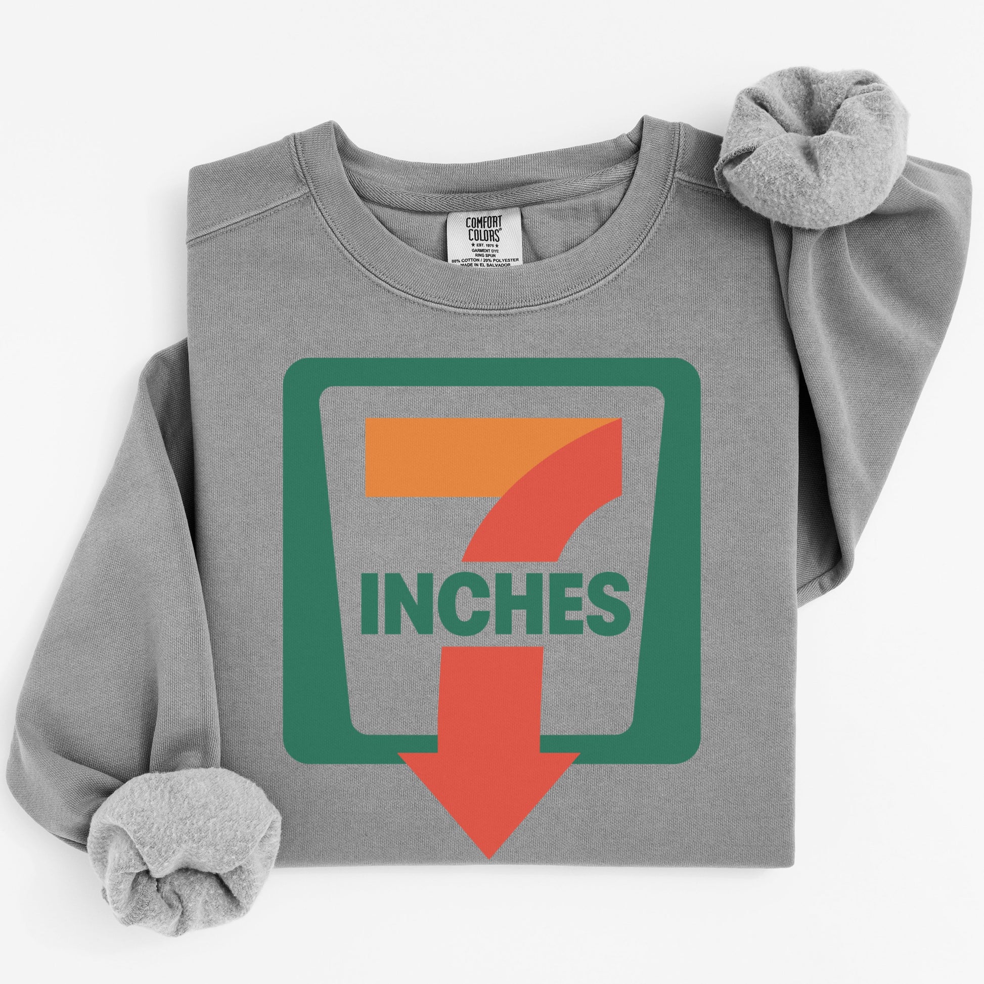 7 Inches Graphic Print Crewneck Sweatshirt product