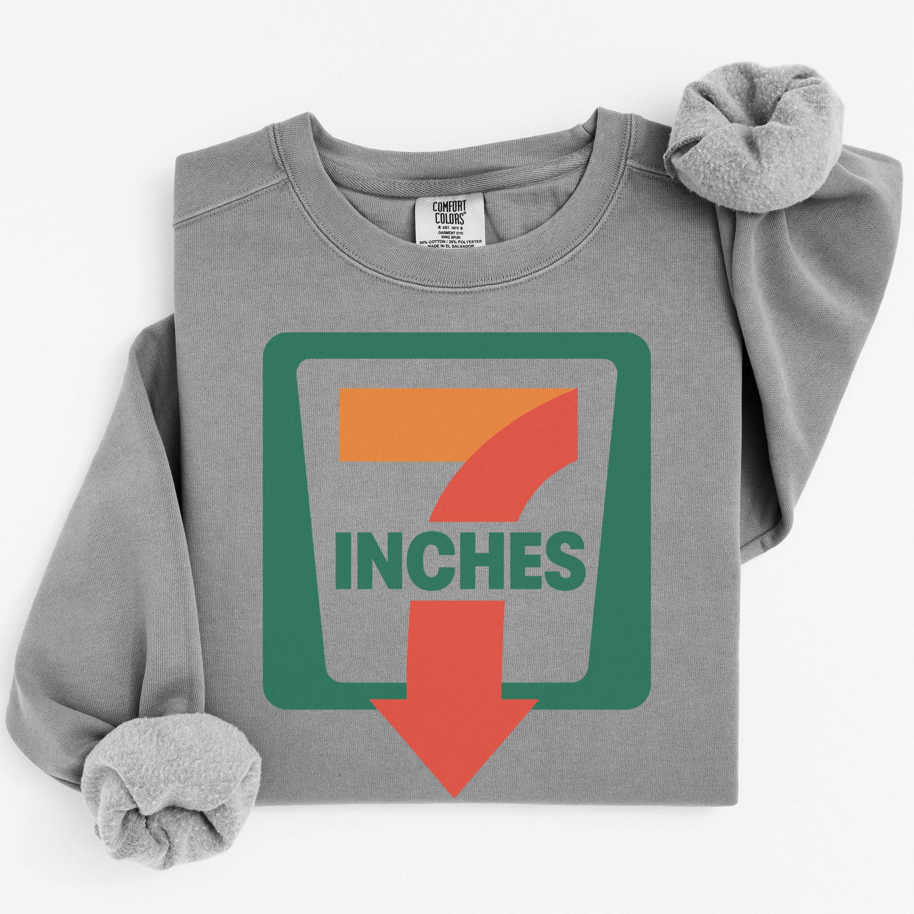 7 Inches Graphic Print Crewneck Sweatshirt product