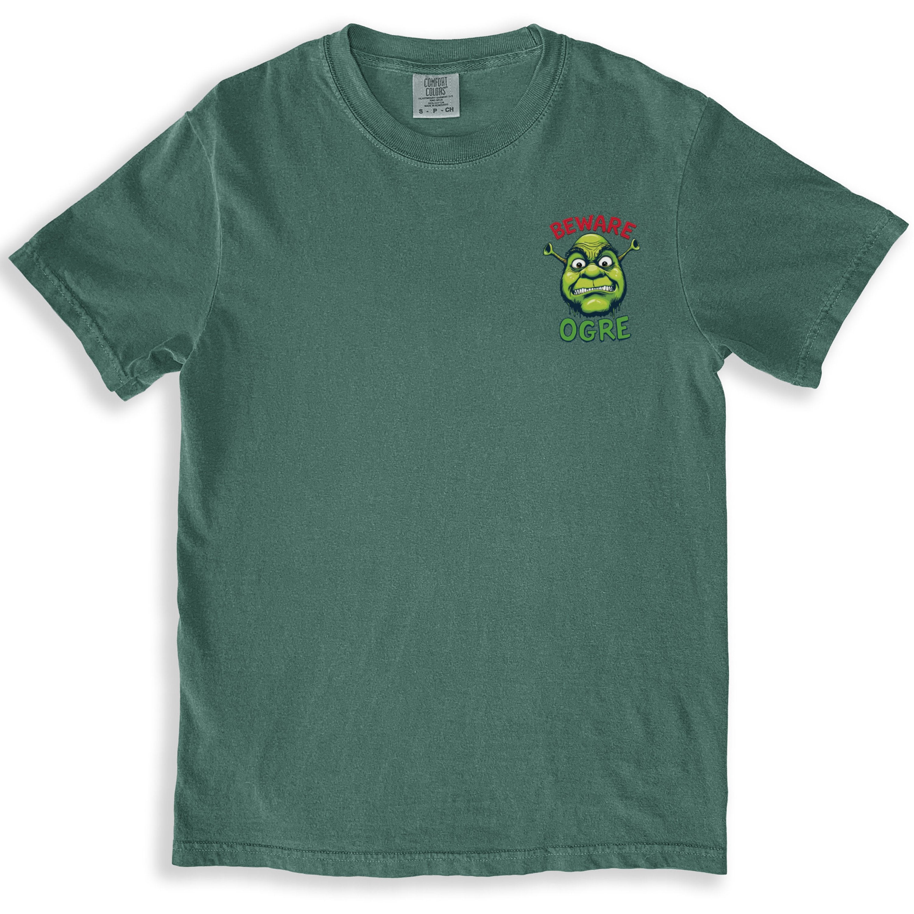Beware Ogre Graphic T-Shirt Apparel Product