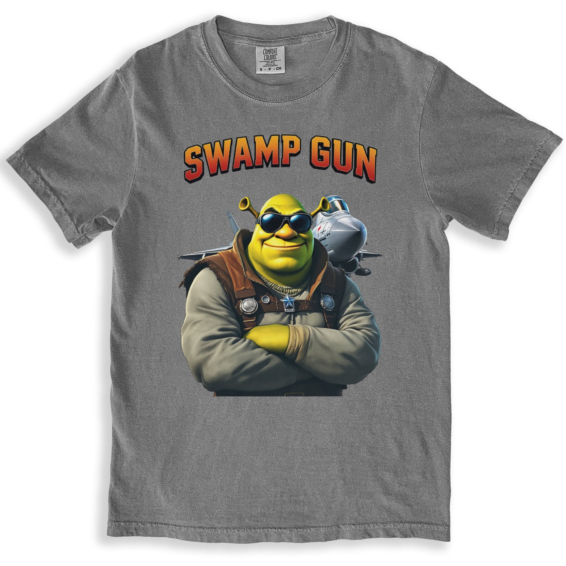 Swamp Gun Graphic Character T-Shirt product type