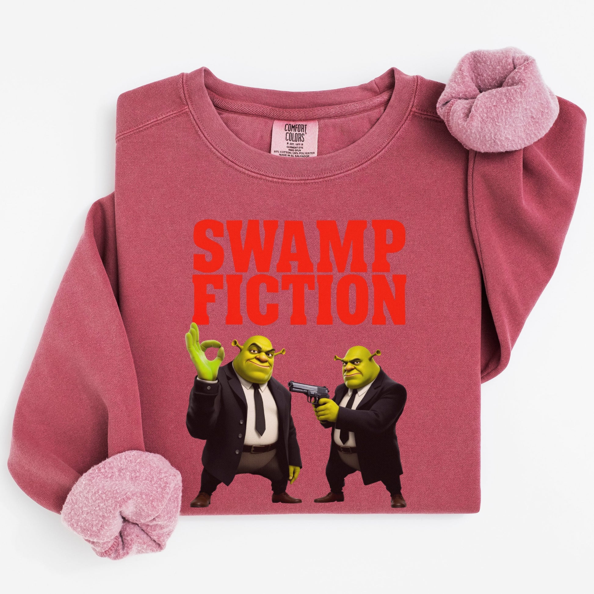 Retro Swamp Fiction Graphic Sweatshirt product type