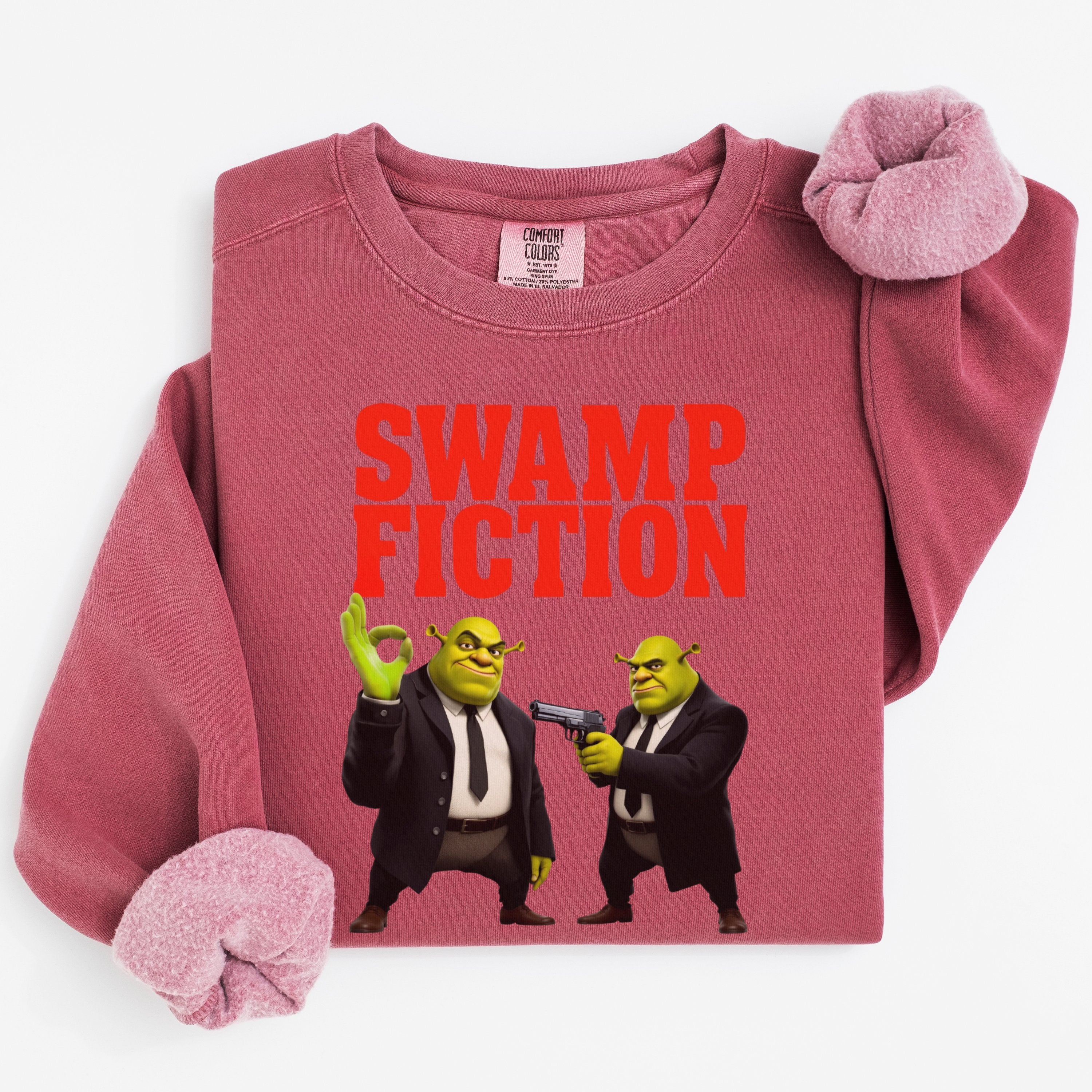Retro Swamp Fiction Graphic Sweatshirt product type