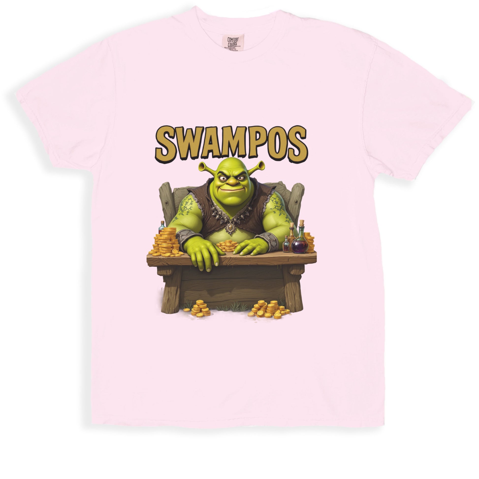 Swampos Graphic Design Short Sleeve Shirt product type