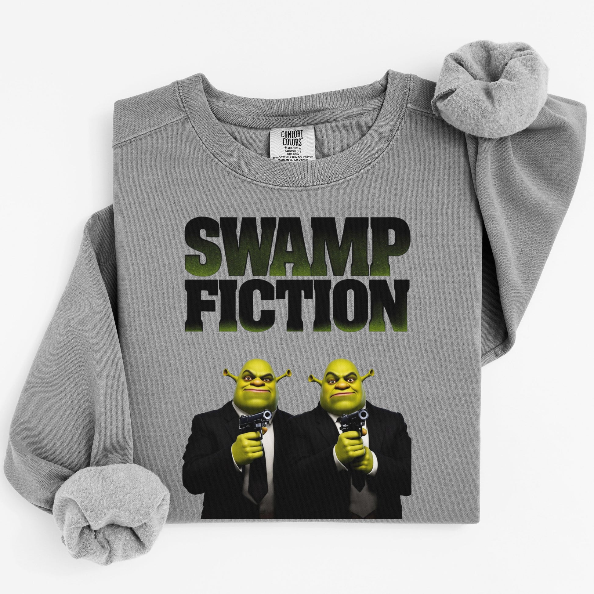 Swamp Fiction Graphic Print Long Sleeve Shirt product