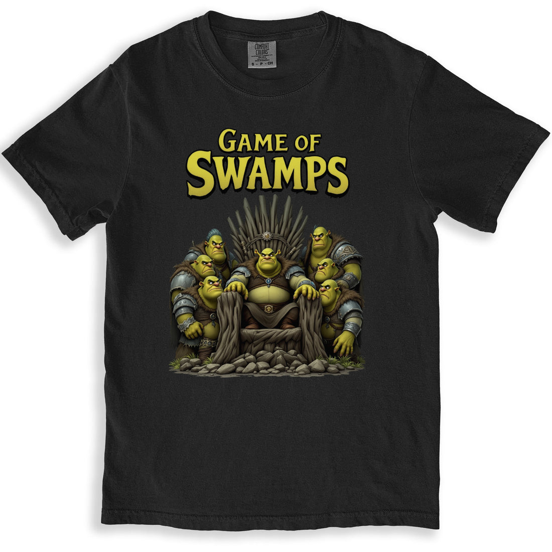 Game of Swamps Graphic Tee Shirt Novelty product