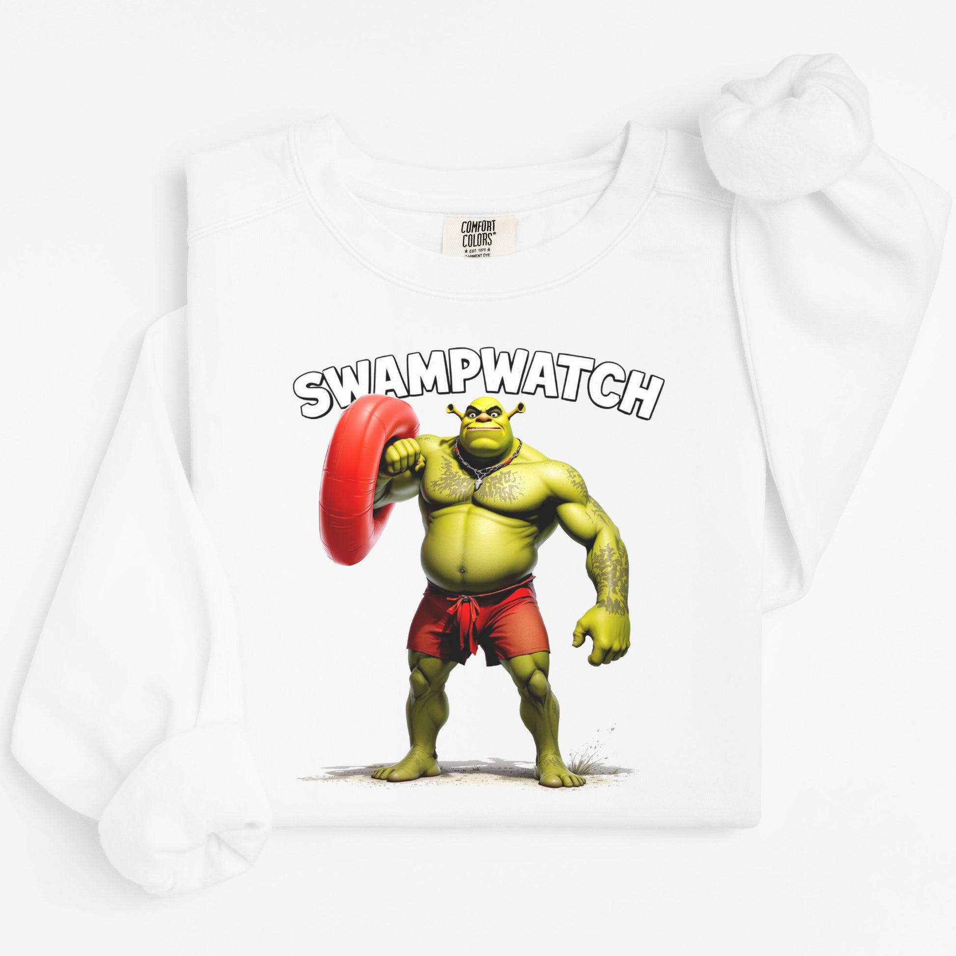 Swampwatch Character Graphic Long Sleeve Shirt product