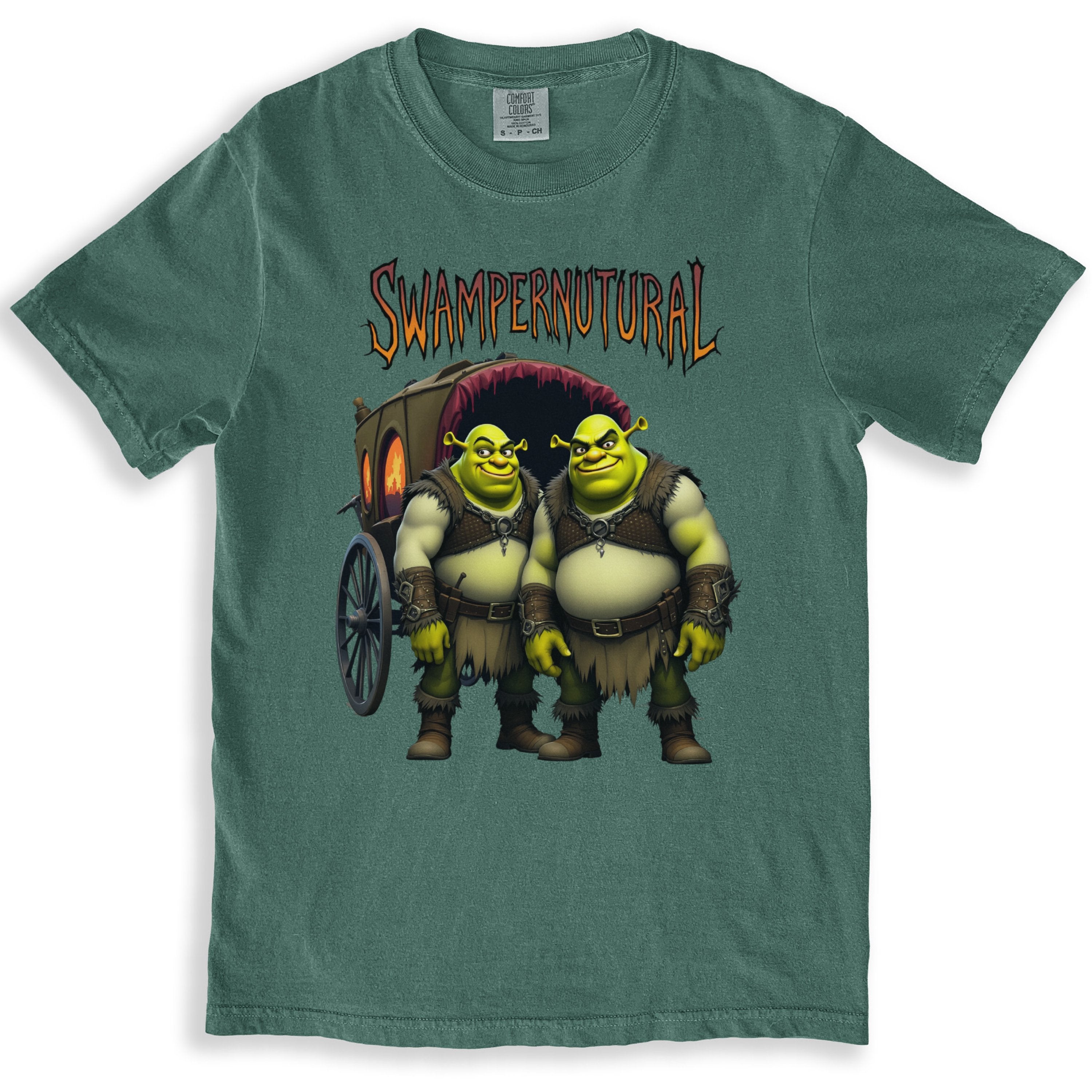 Swampernutural Graphic Tee Shirt Fun Novelty product