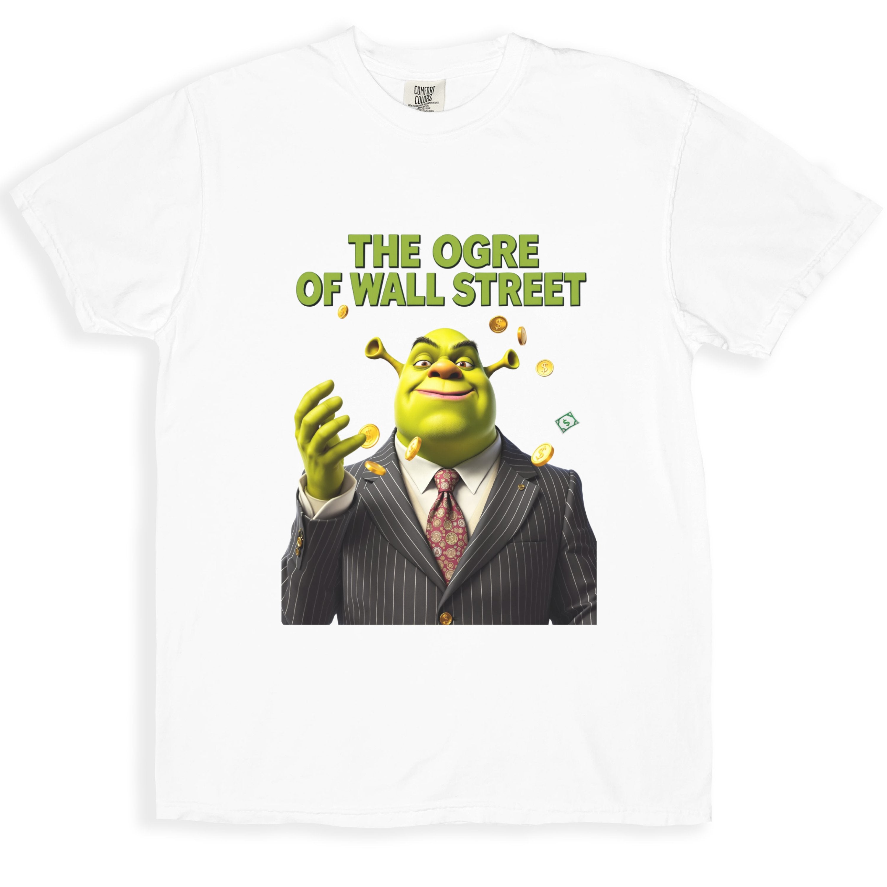 The Ogre of Wall Street Graphic Tee Shirt product type