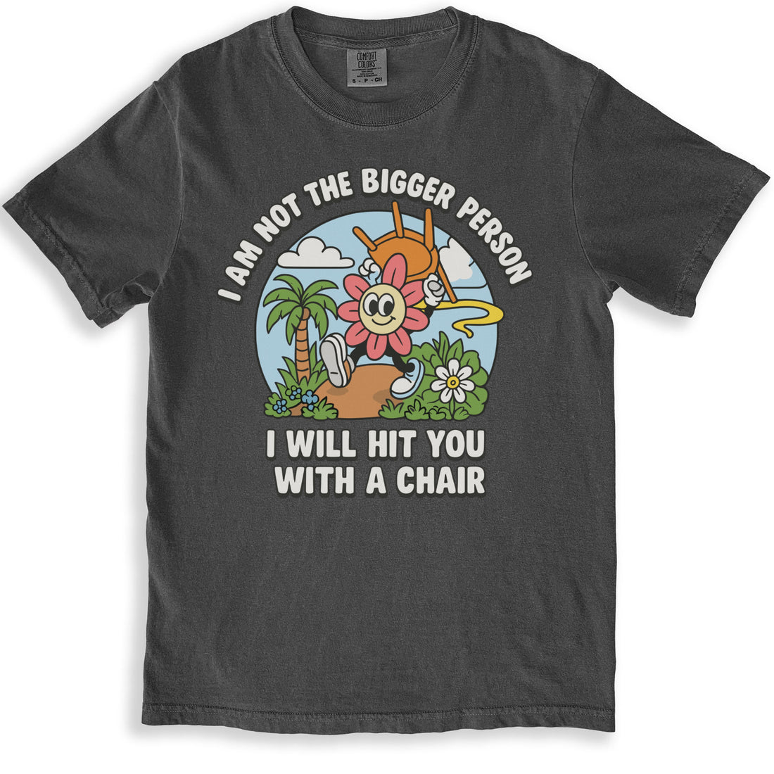 Sarcastic Cartoon Character Graphic Funny T-Shirt product