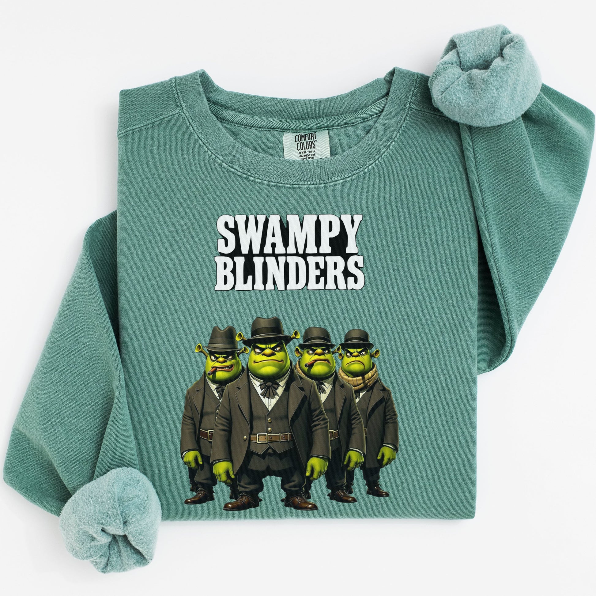 Swampy Blinders Themed Comfortable Sweatshirt product