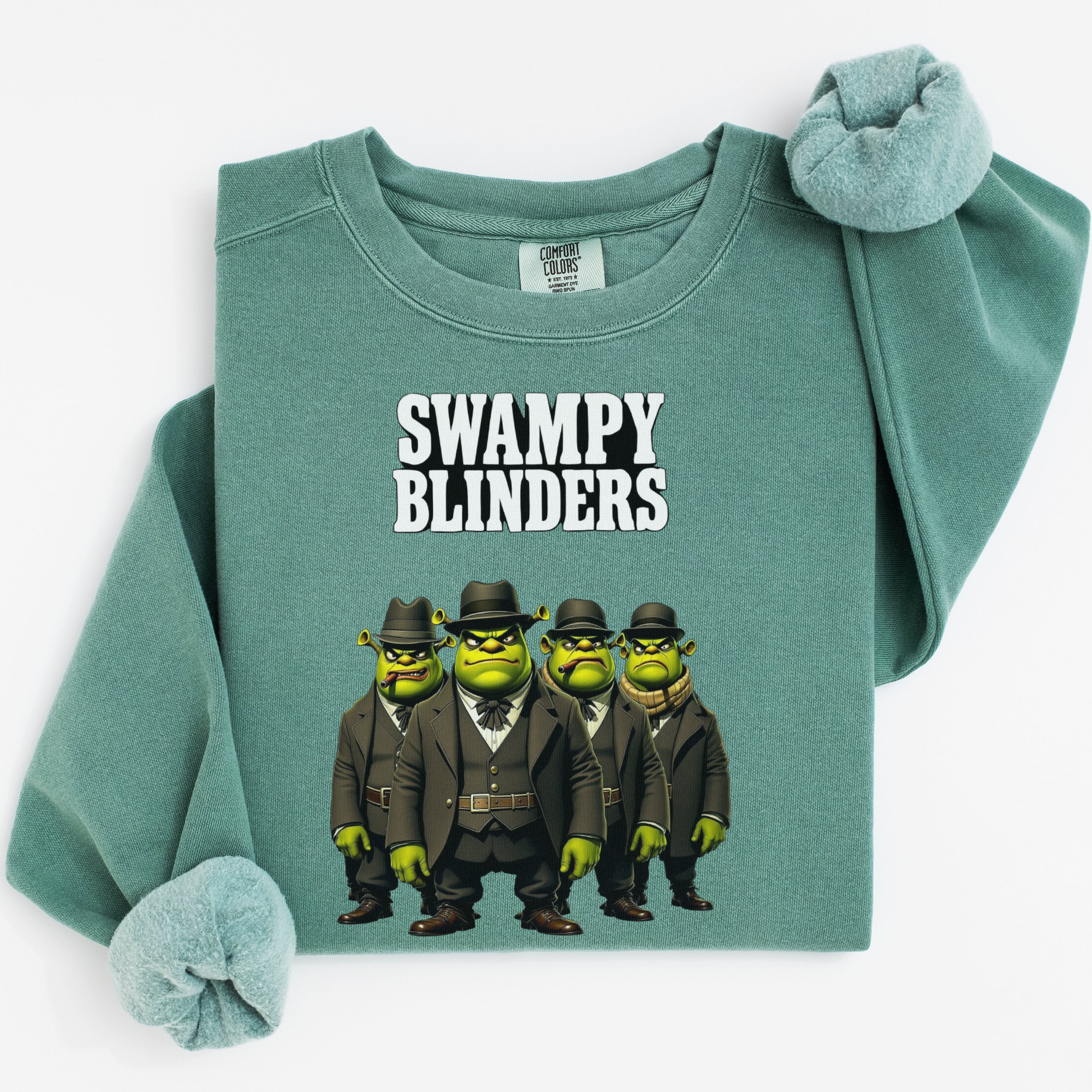 Swampy Blinders Themed Comfortable Sweatshirt product