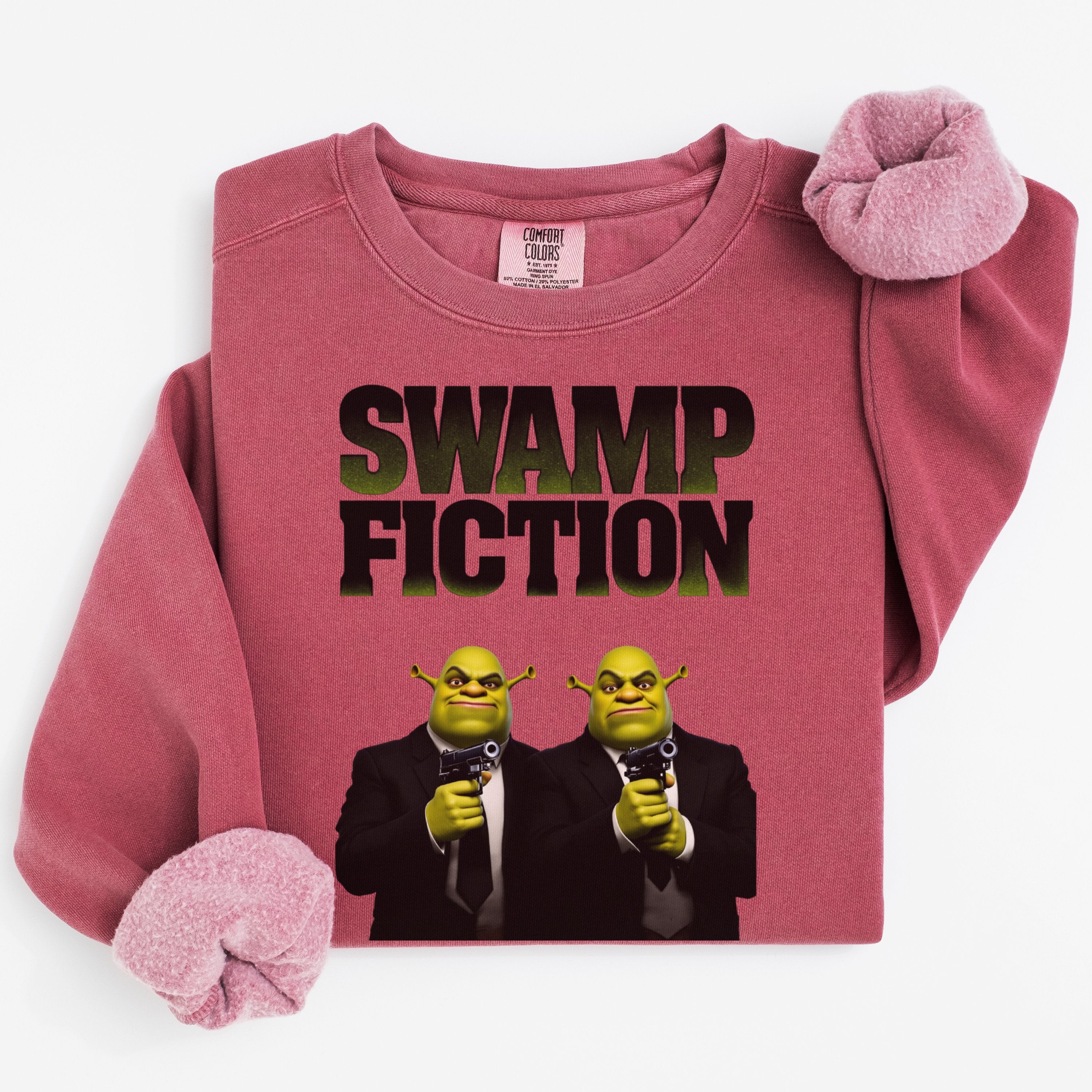 Swamp Fiction Parody Graphic Sweatshirt product
